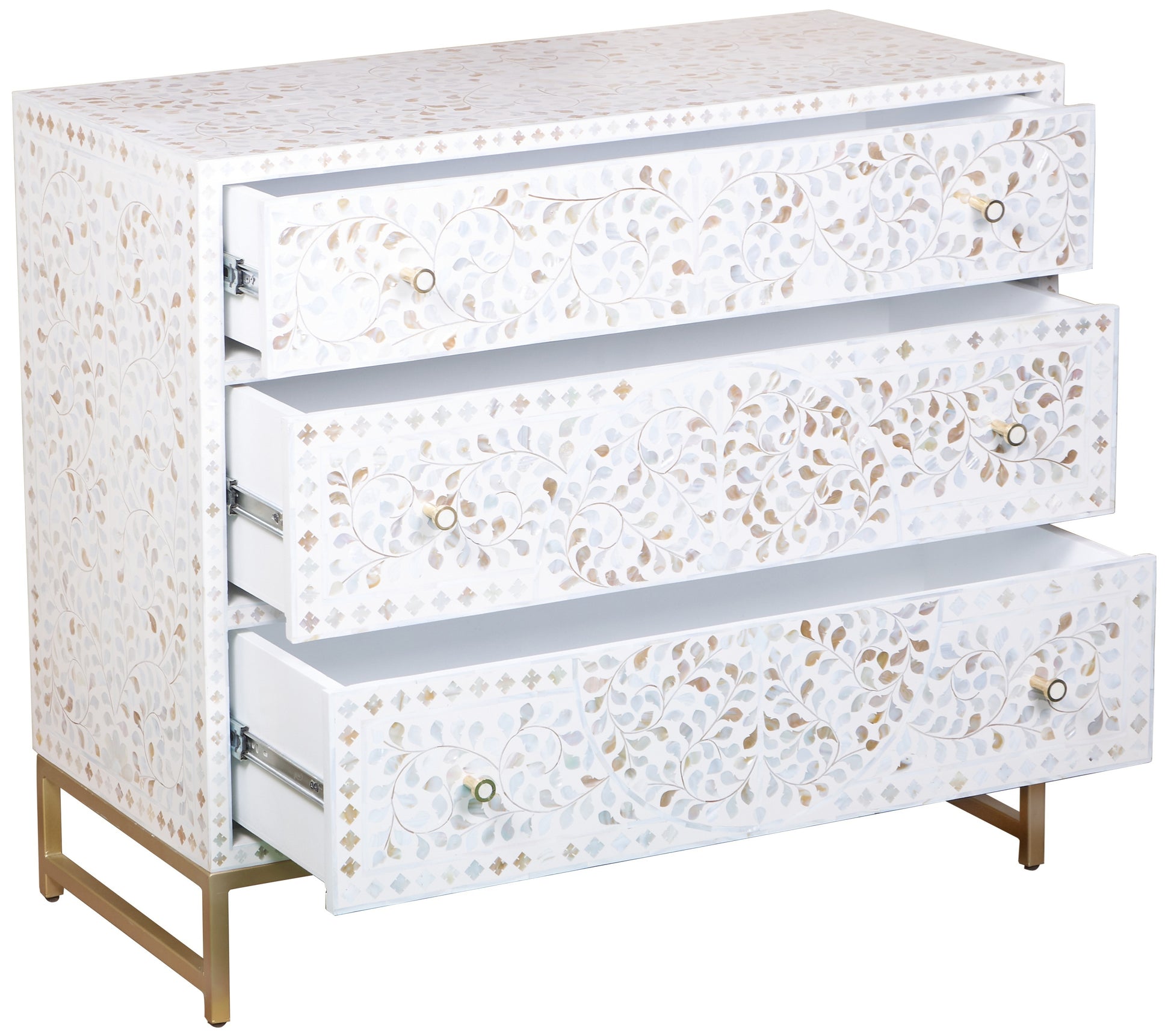 Bob Mother of Pearl Inlay Chest