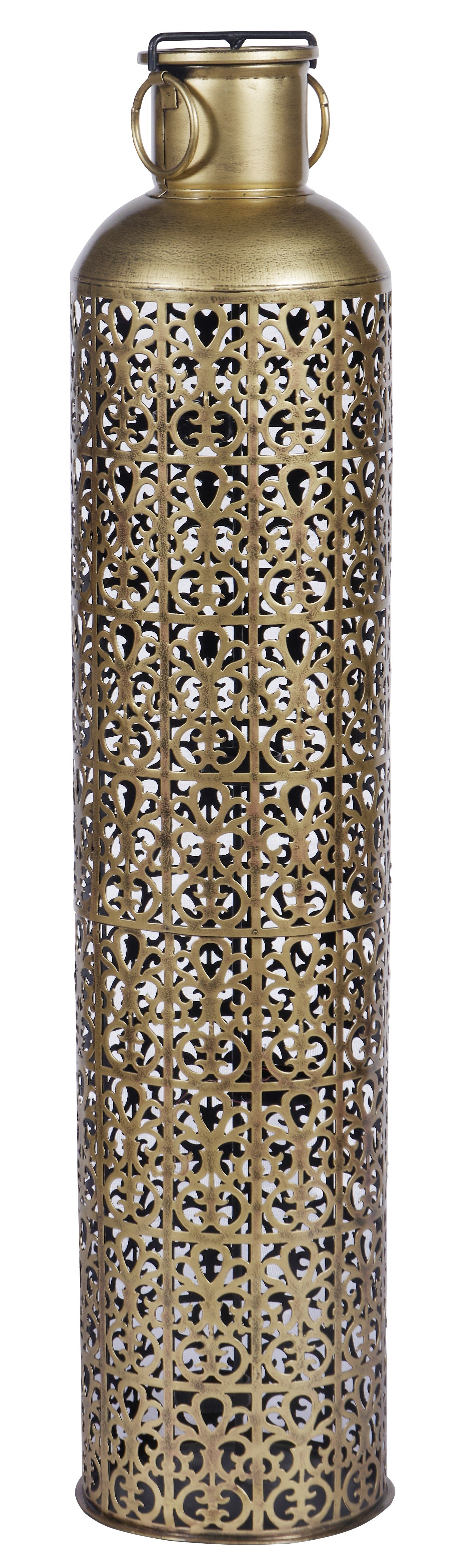 Ansh Brass Finish Lantern