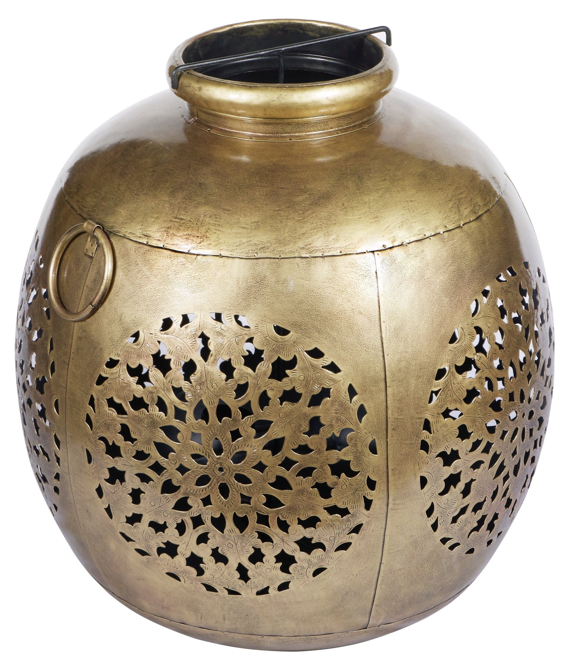 Arnav Brass Finish Lantern