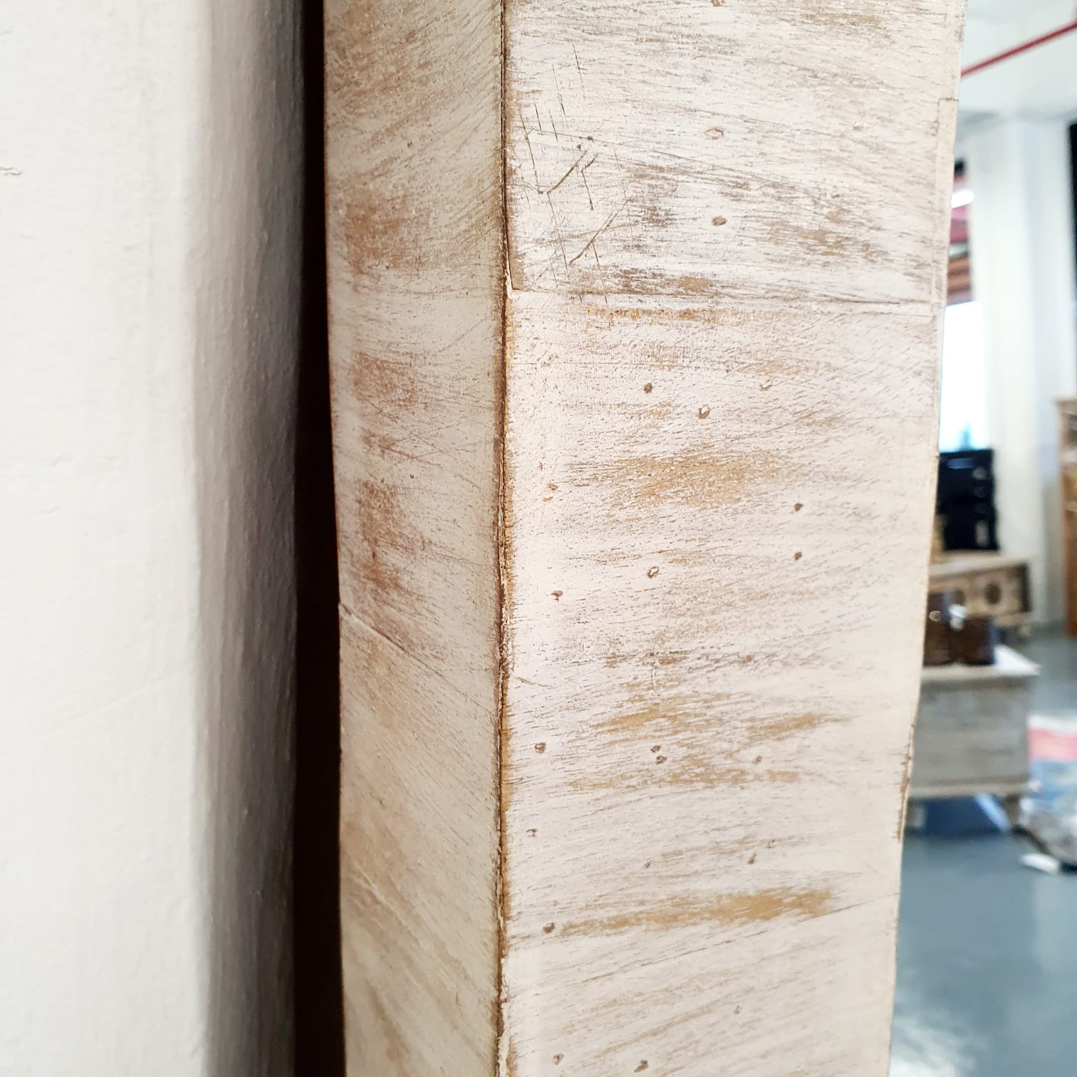 Sierra Hand Carved Wooden Mirror