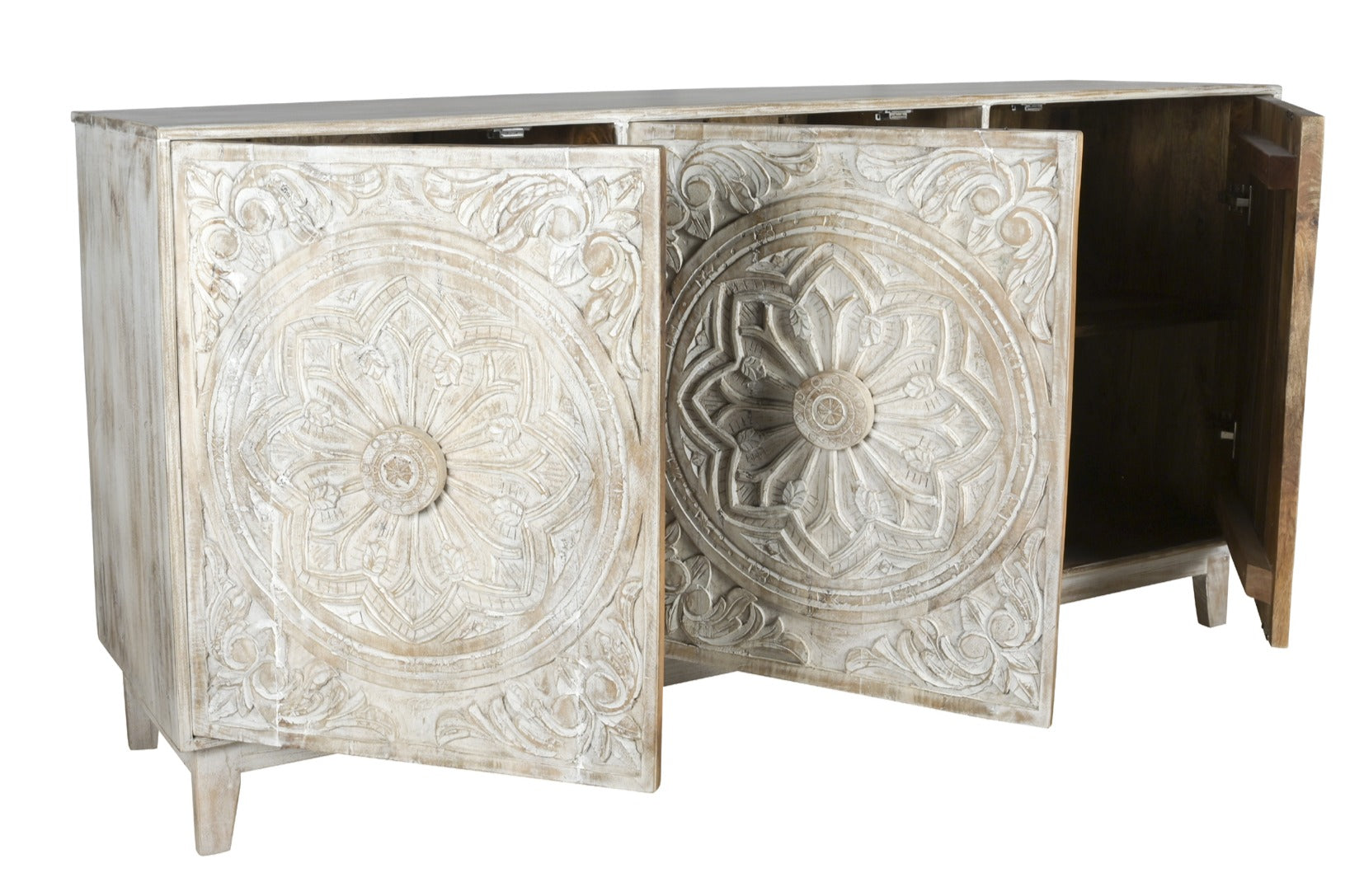 Arliss Hand Carved Sideboard