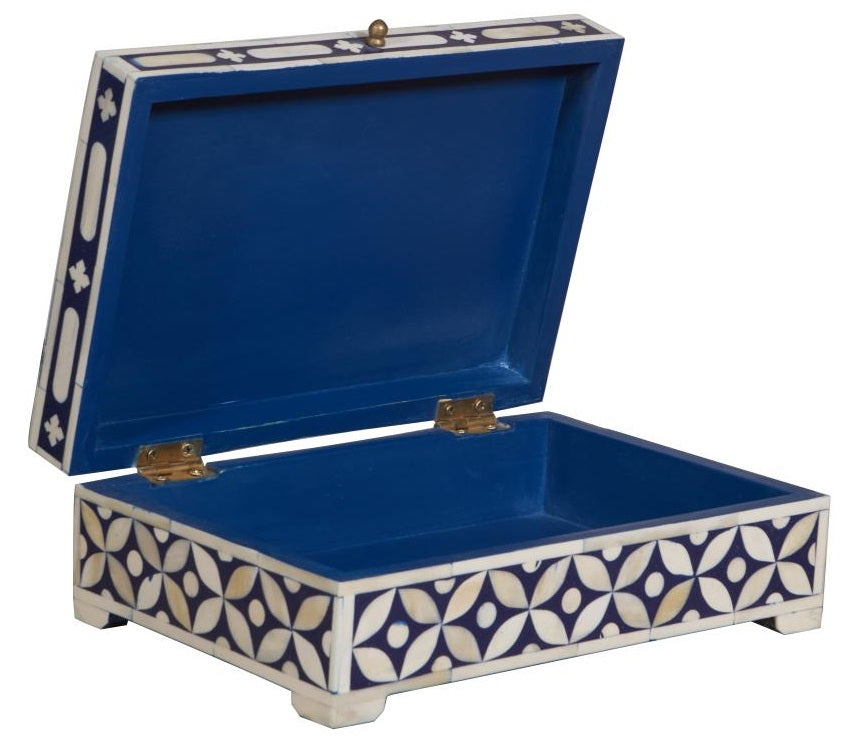 Kelly Bone Inlay Jewelry Box