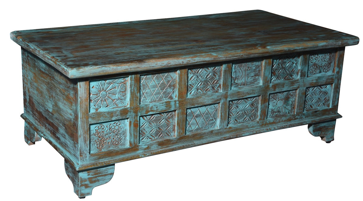 Bialik Carved Storage Trunk