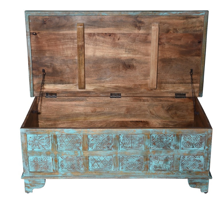 Bialik Carved Storage Trunk