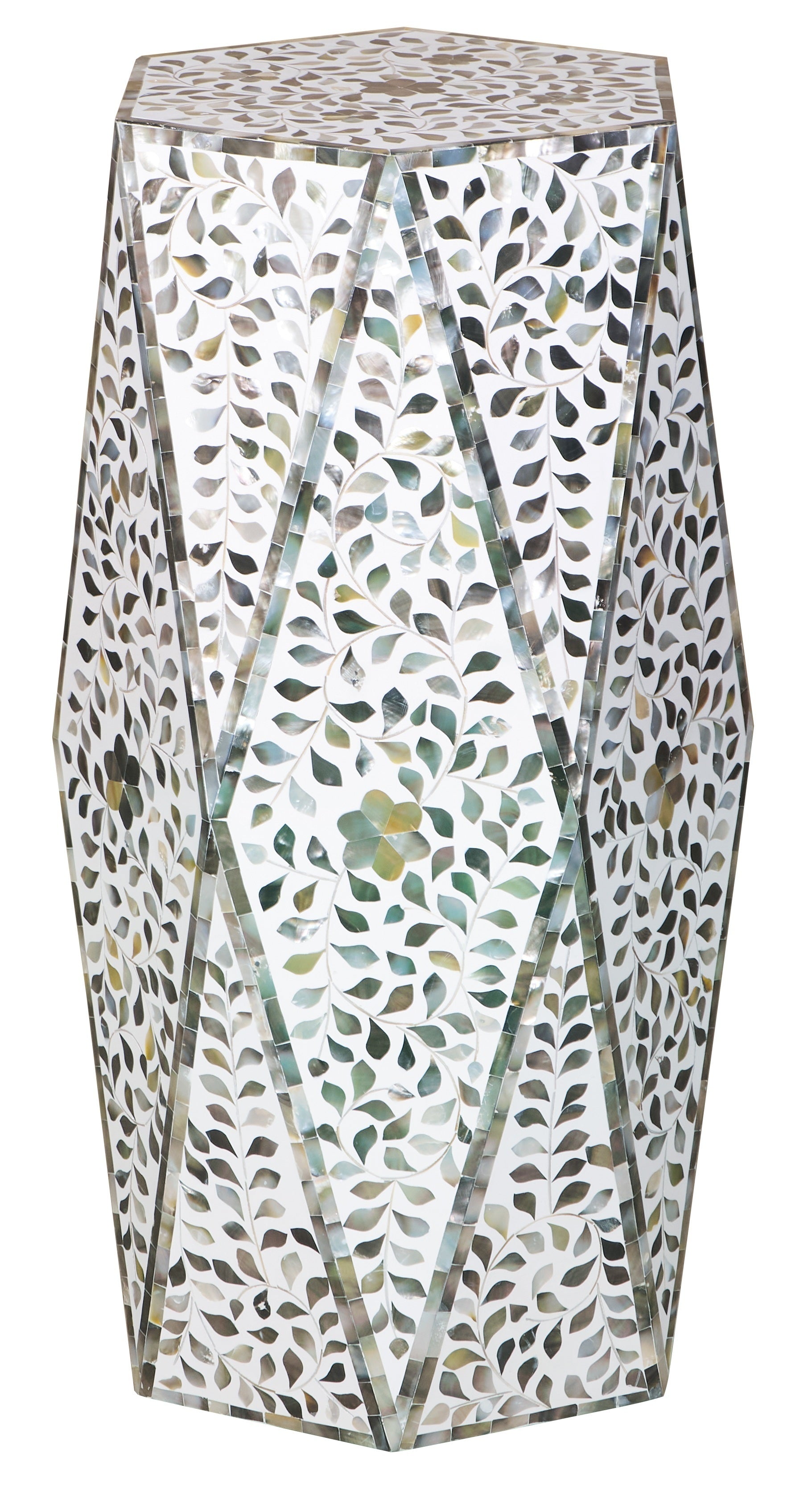 Joseph Mother of Pearl Inlay Side Table