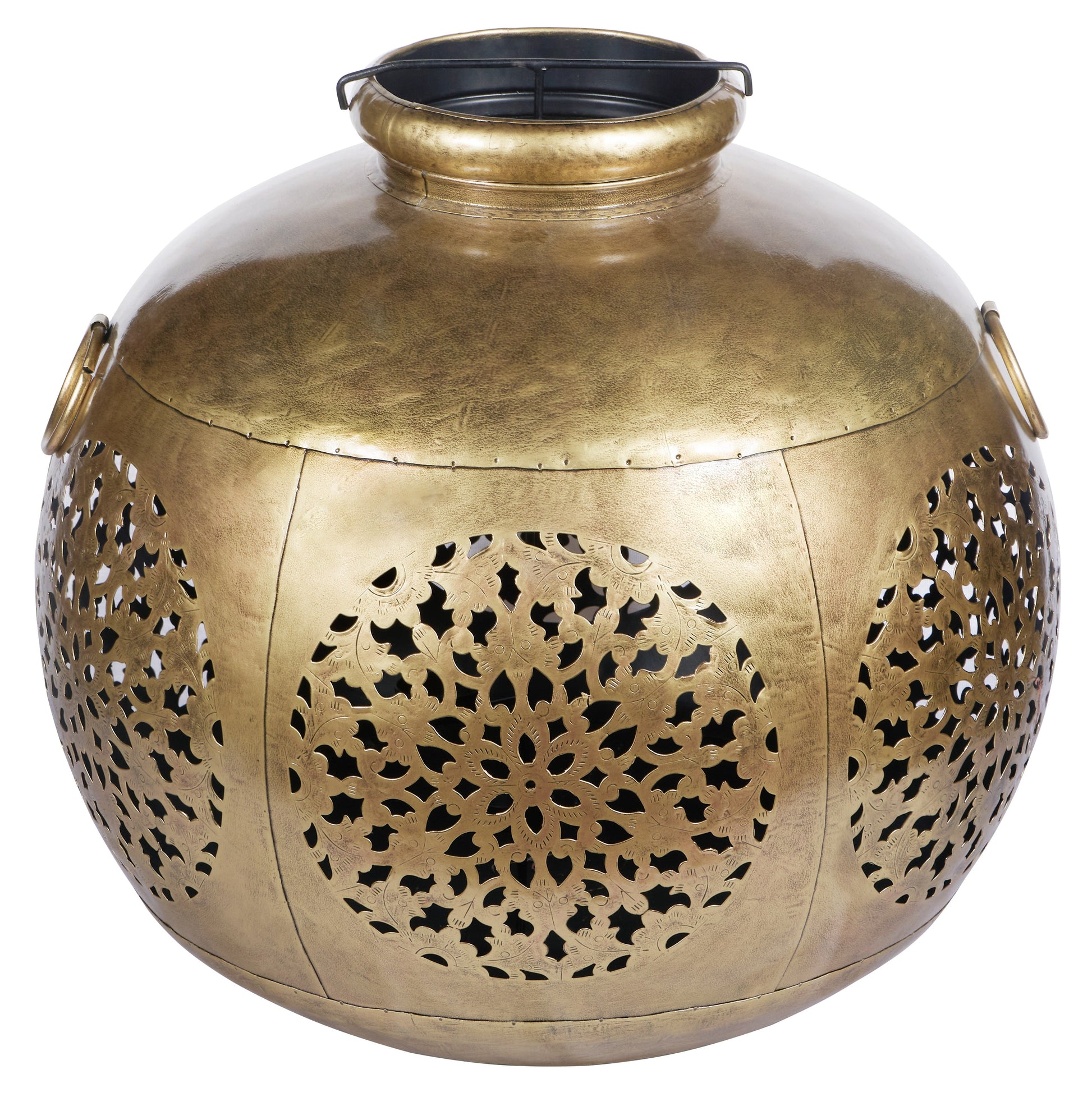 Arnav Brass Finish Lantern
