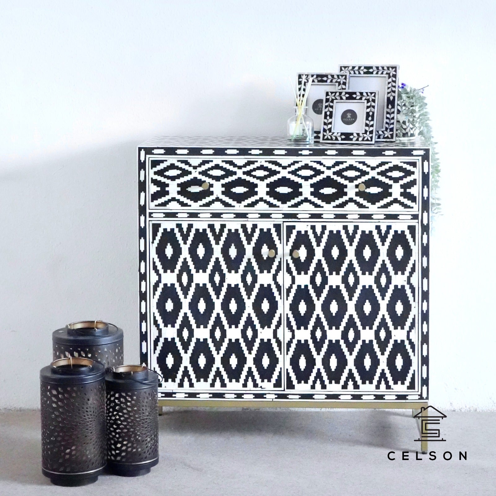 Susan Bone Inlay Cabinet