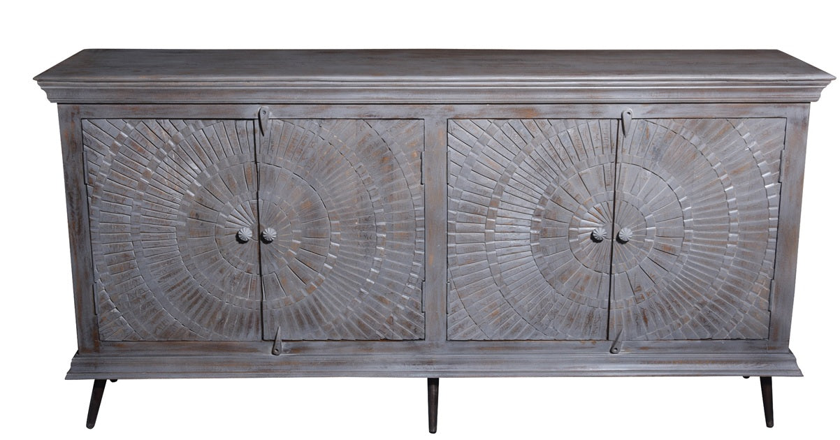 Mellissa Hand carved Wooden Buffet