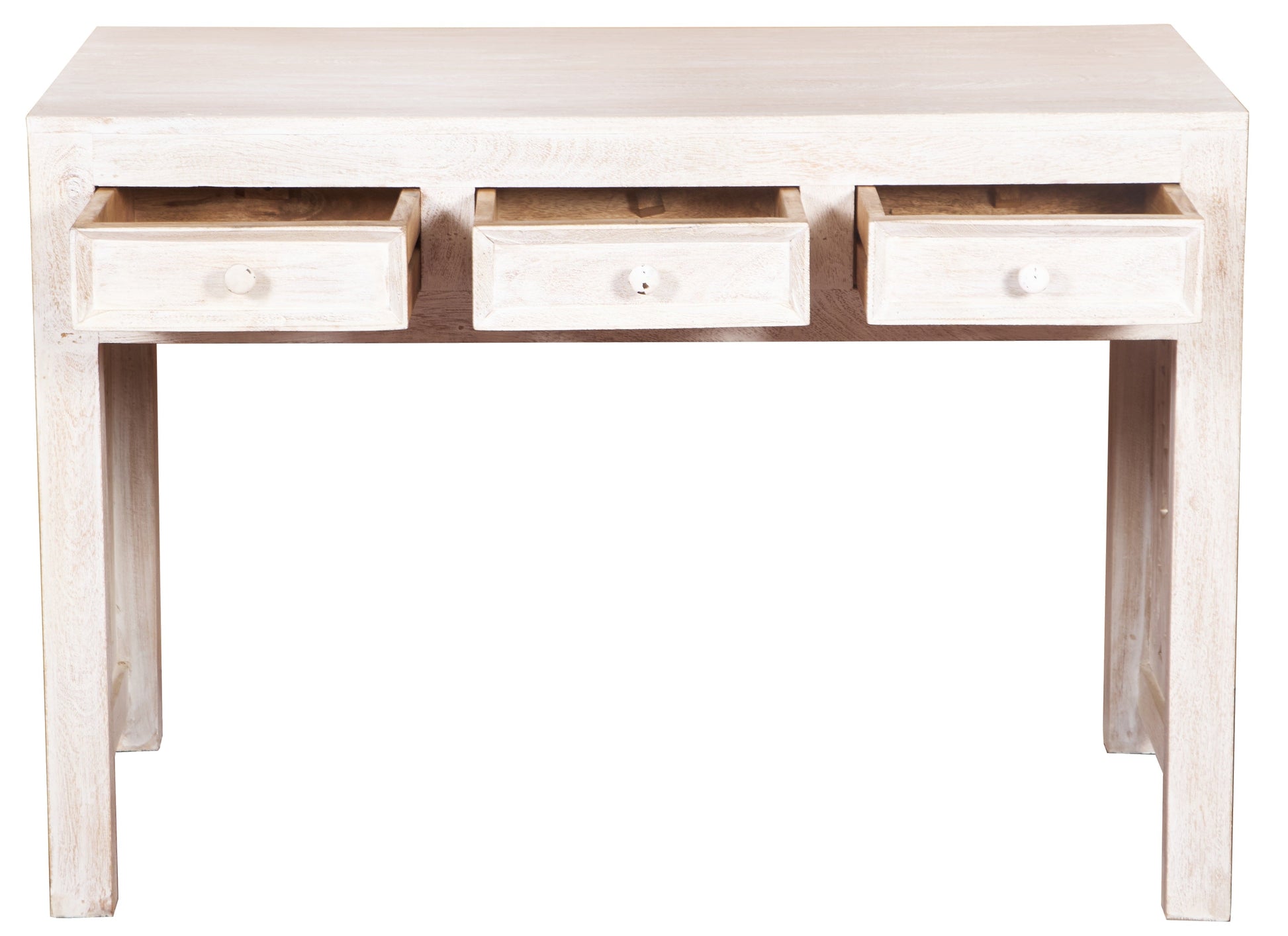 Haley Wooden Hand Carved Study Table