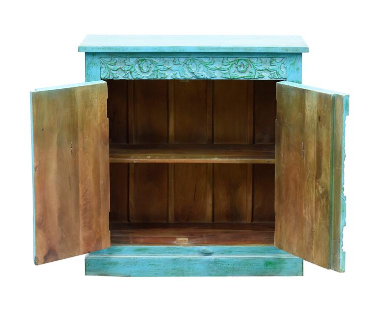 Herry Carved Wooden Chest
