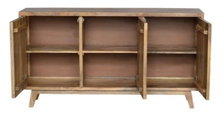 Criss Hand Carved Sideboard