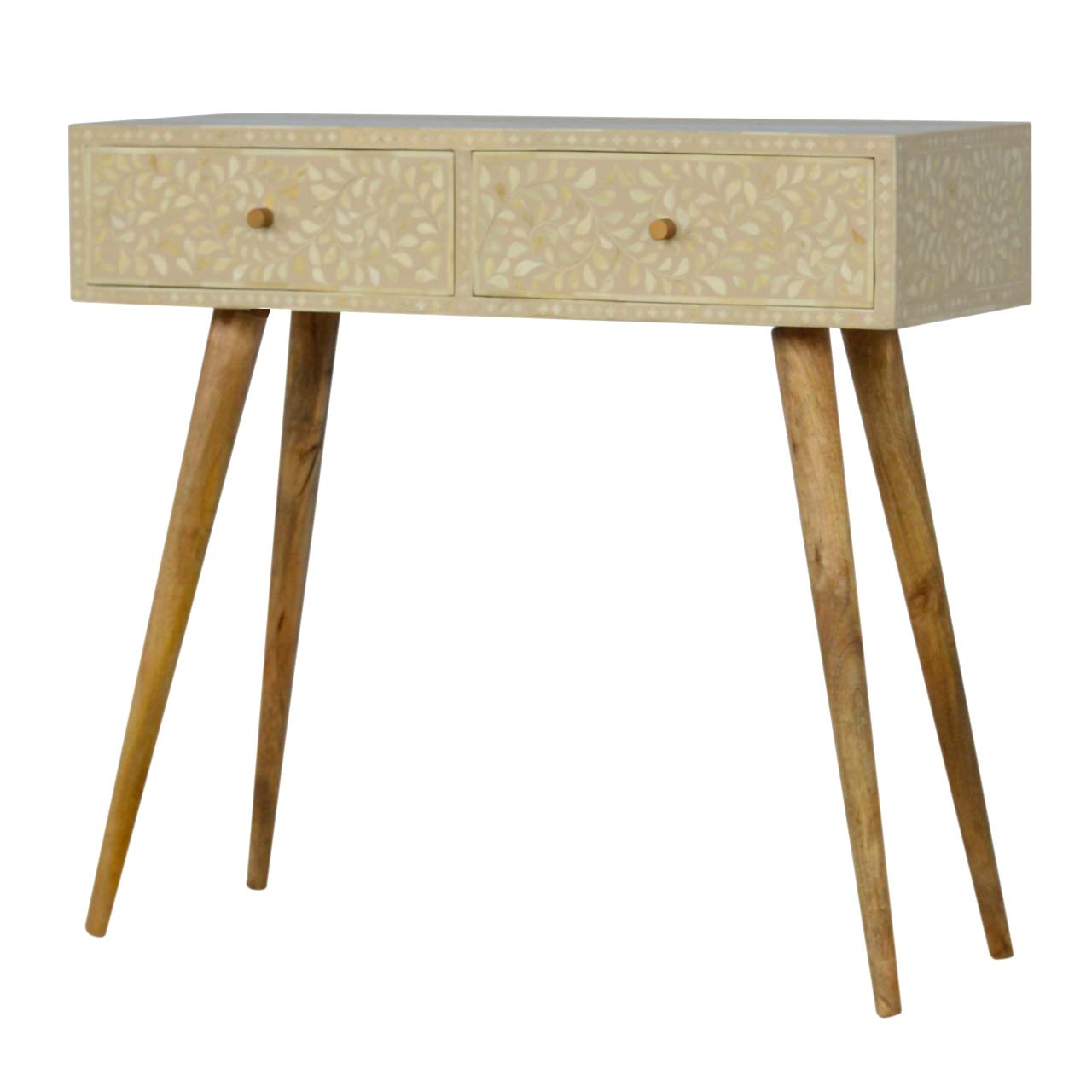Pedro Bone Inlay Study Table