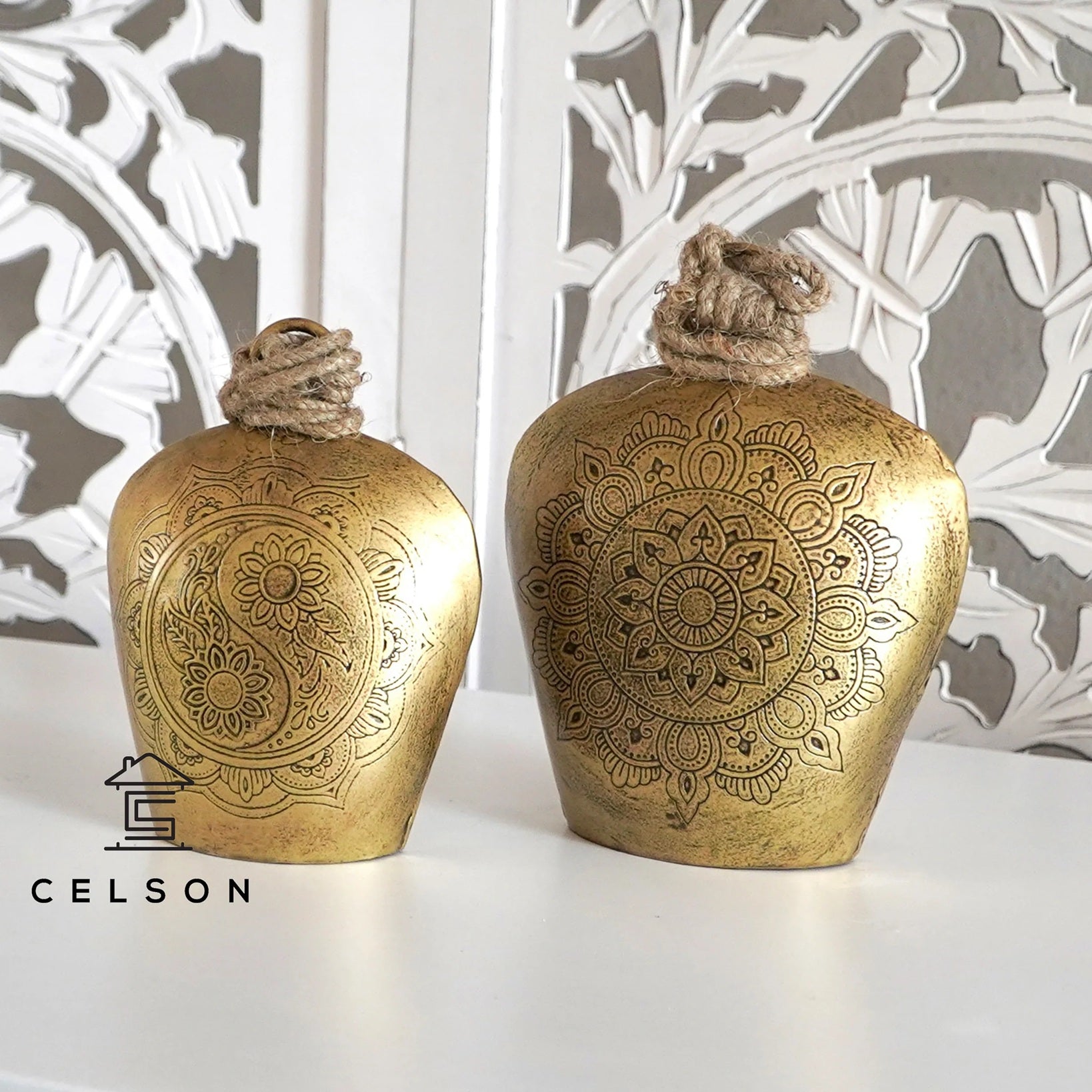 Grace Brass Finish Bell