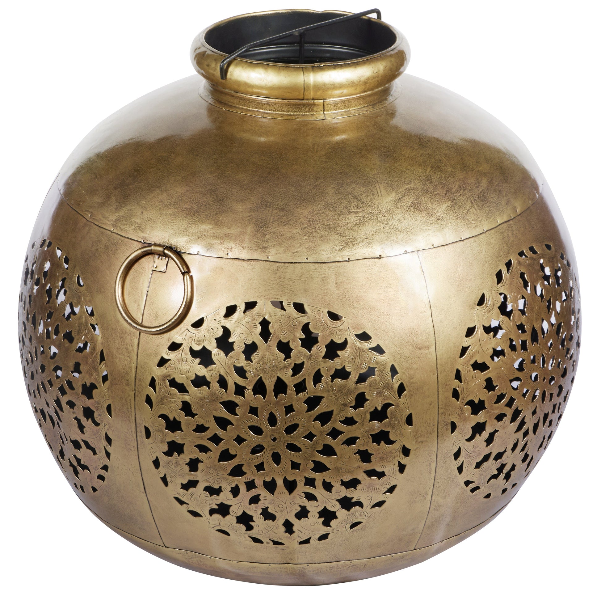 Arnav Brass Finish Lantern
