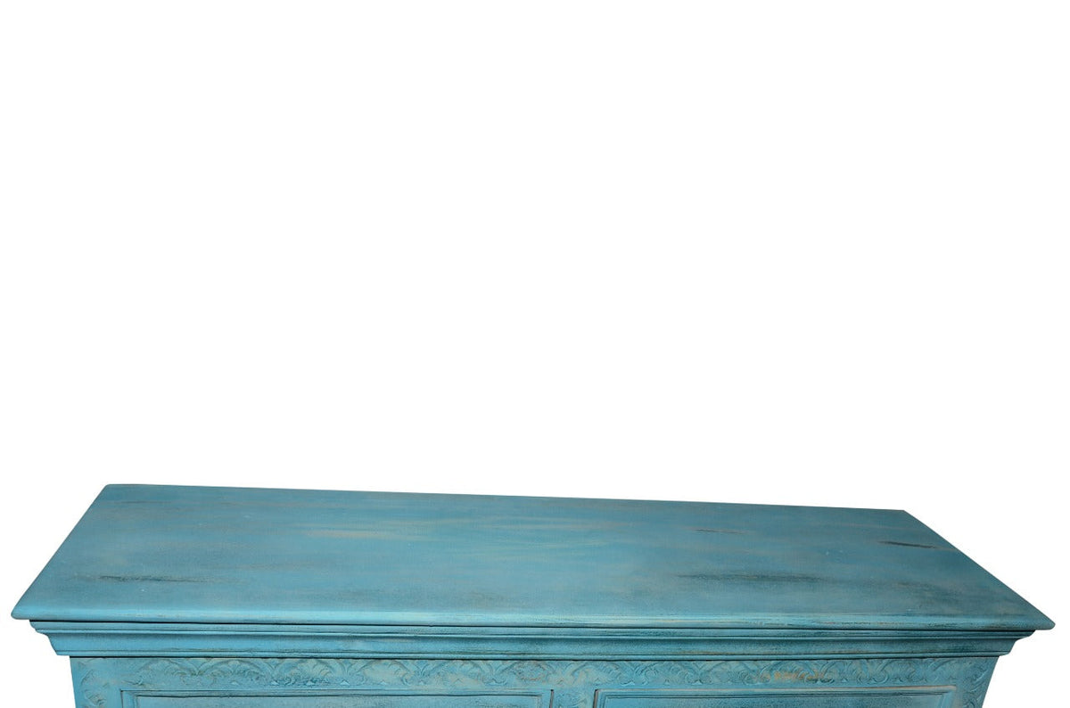 Chris Carved Wooden Cabinet