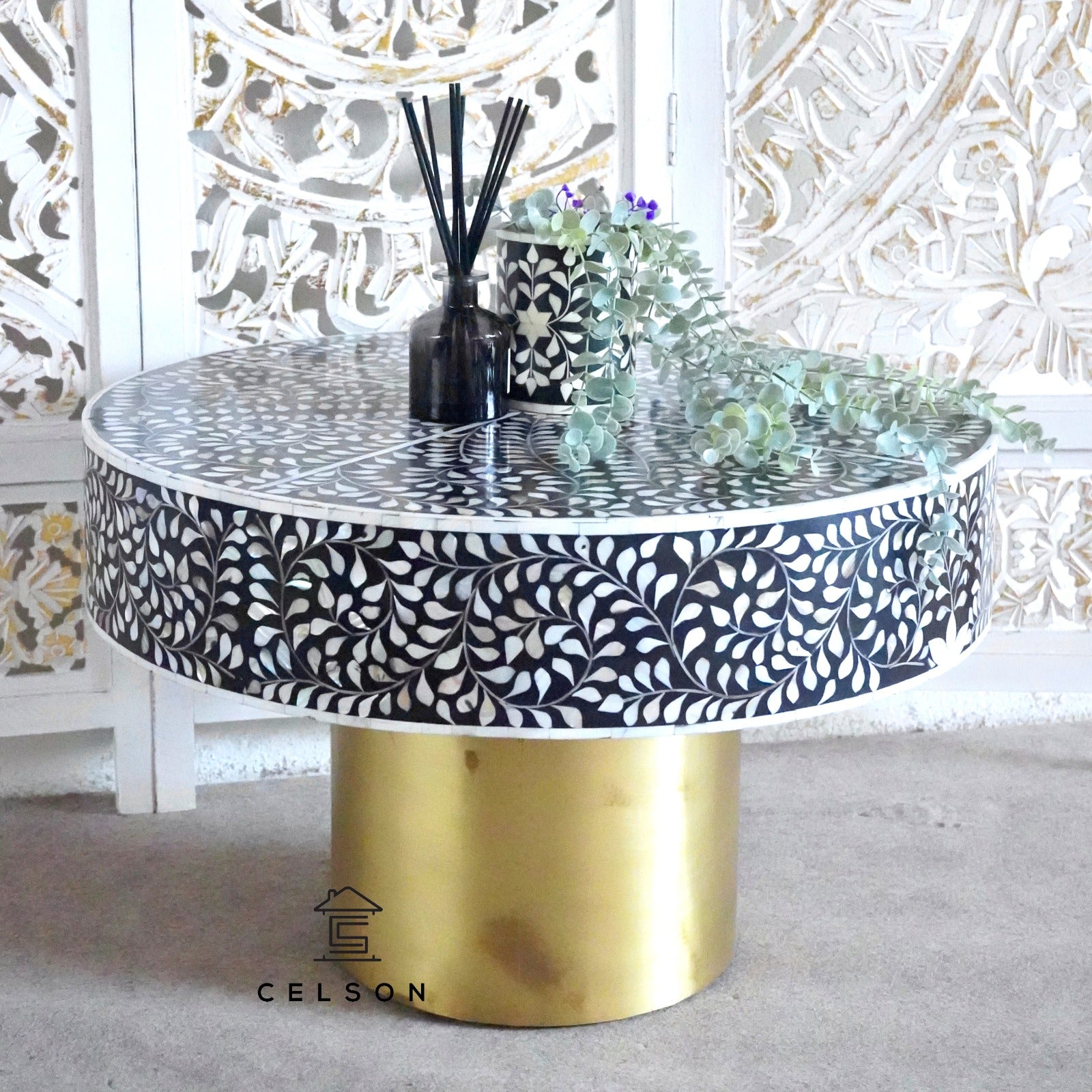 Azra Mother of Pearl Coffee Table