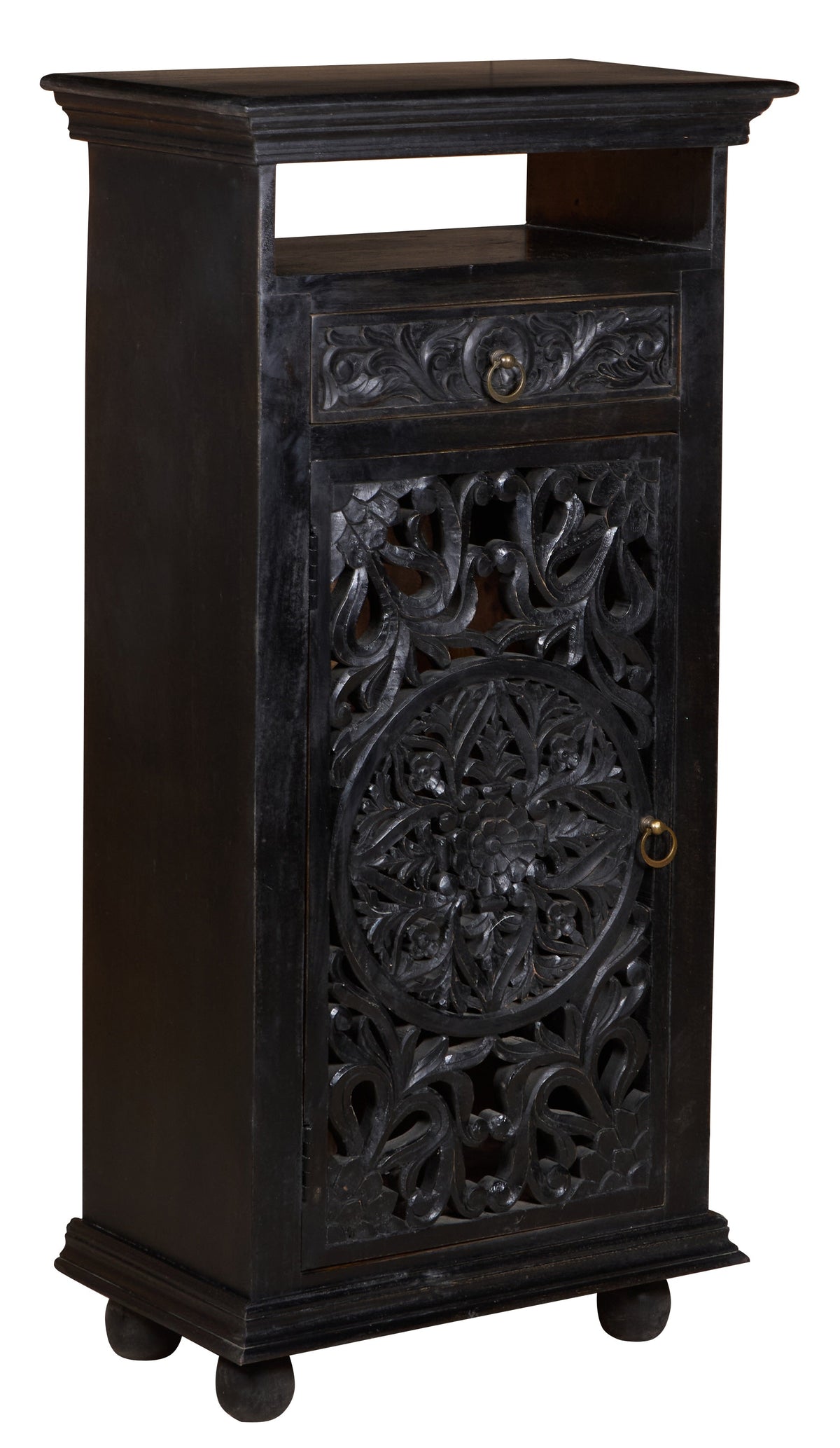 Melora Carved Wooden Chest