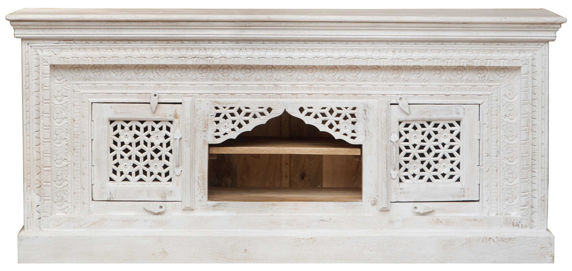 Anthony Hand Carved TV Cabinet