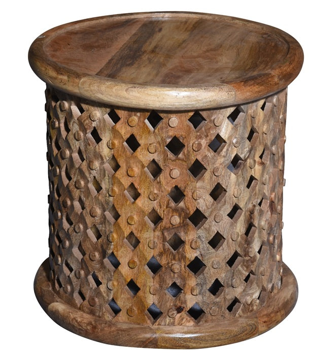 Lena Wooden Hand Carved Table