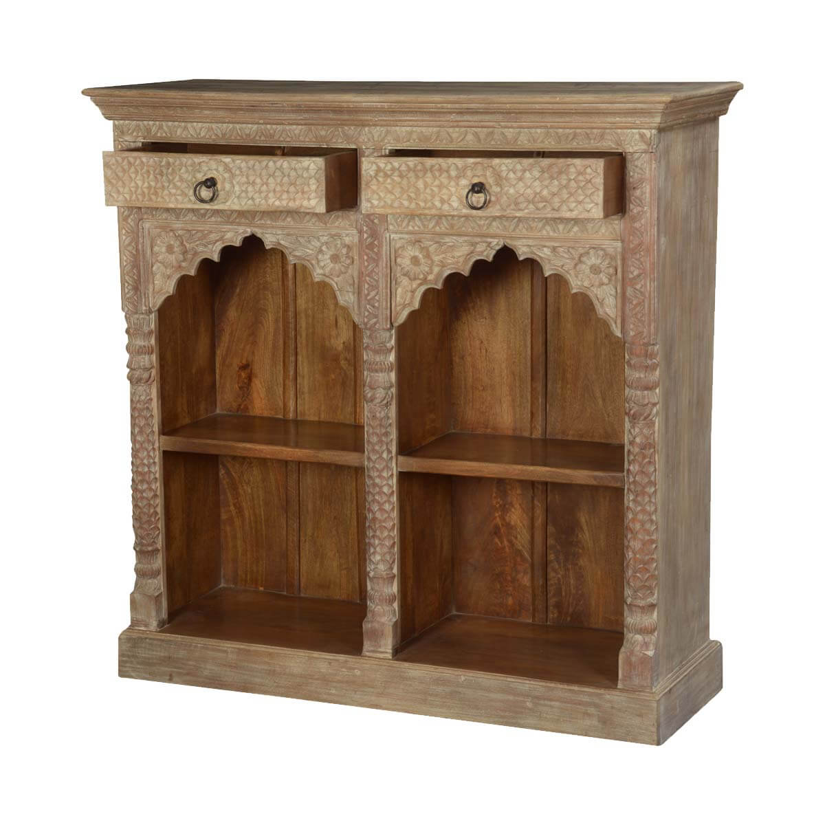 Mia Carved Bookshelf