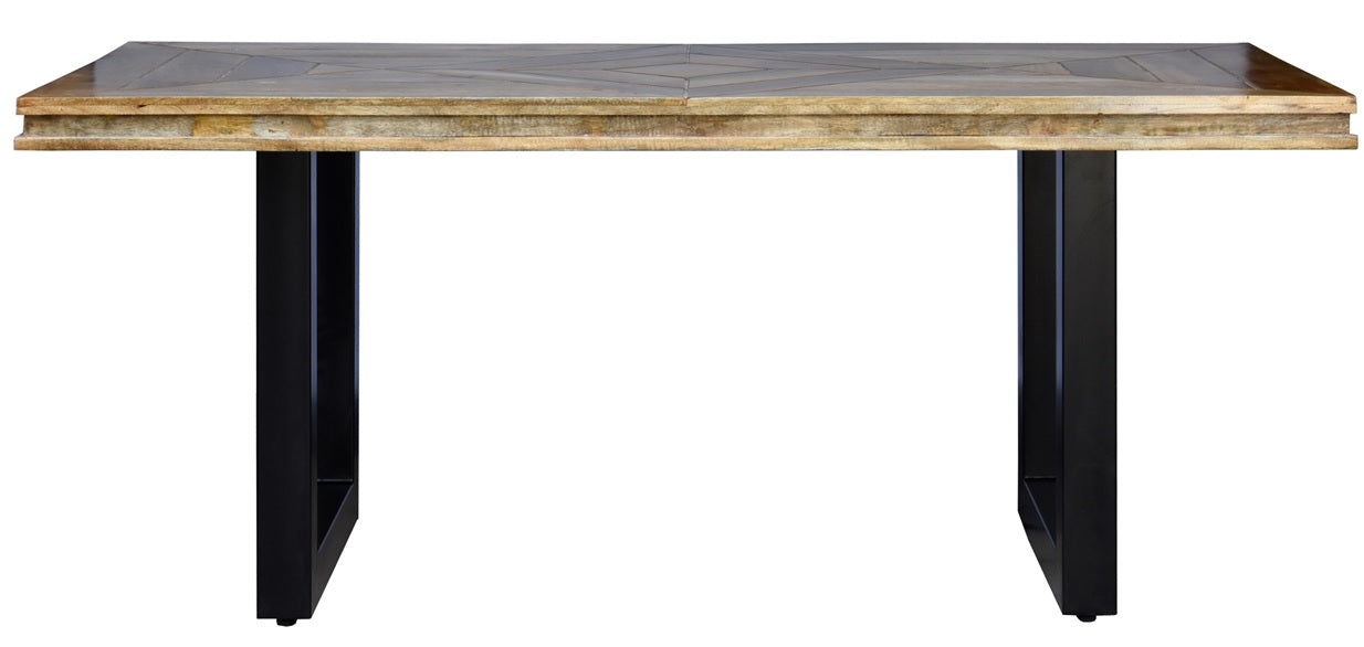 Bowie Hand Carved Wooden Dining Table