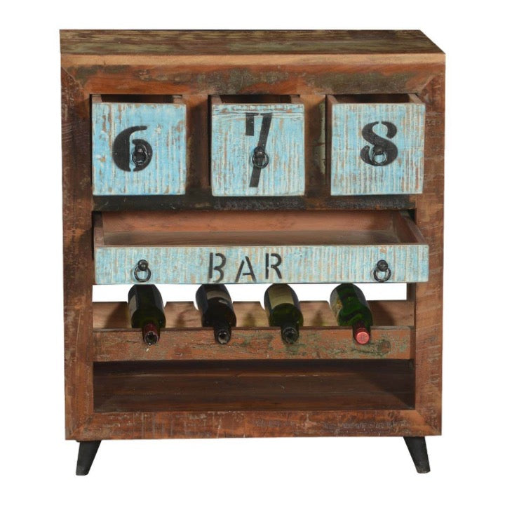 Tanner Wooden Bar Cabinet