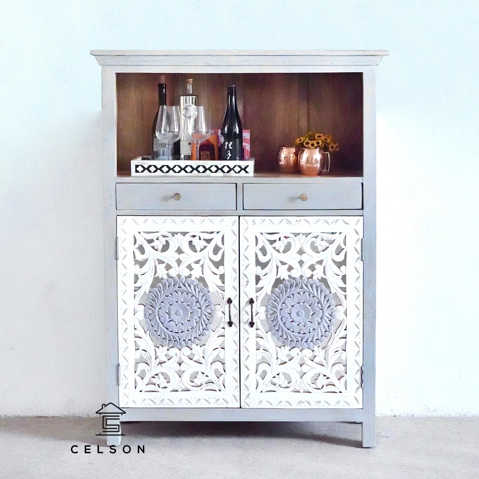 Ella Wooden Bar Counter