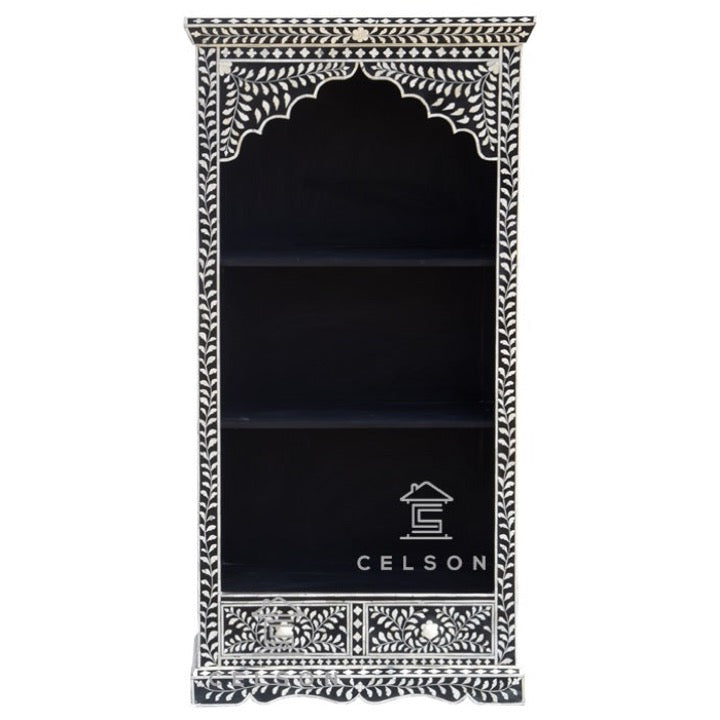 Torvik Carved Bookshelf
