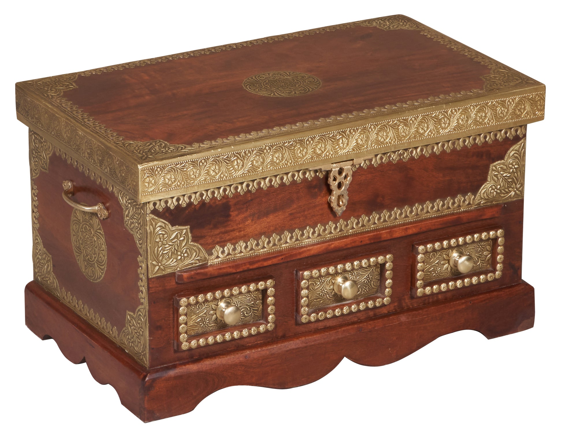 Isha Hand Carved Coffee Table