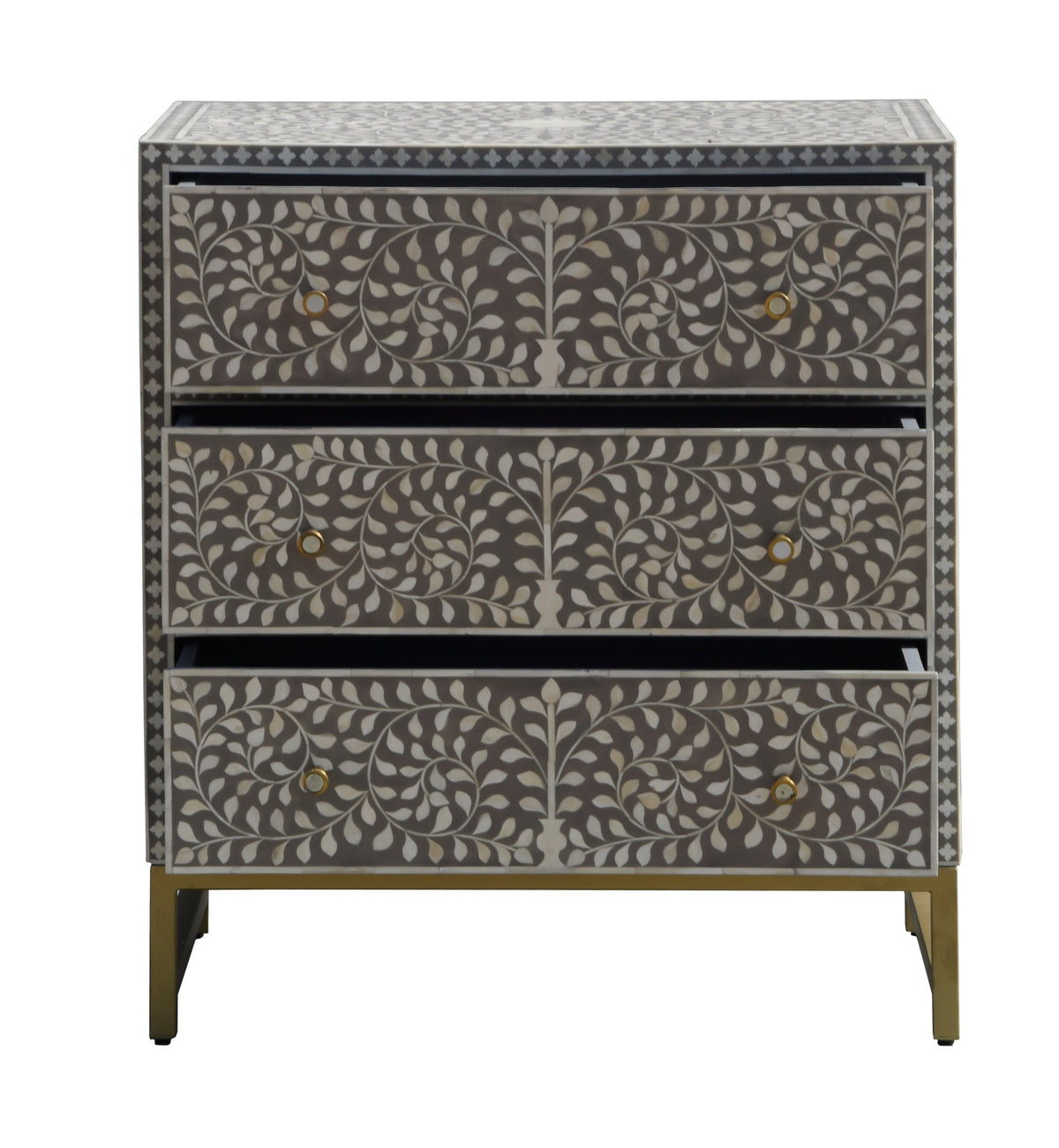 Patrick Bone Inlay Chest of Drawer