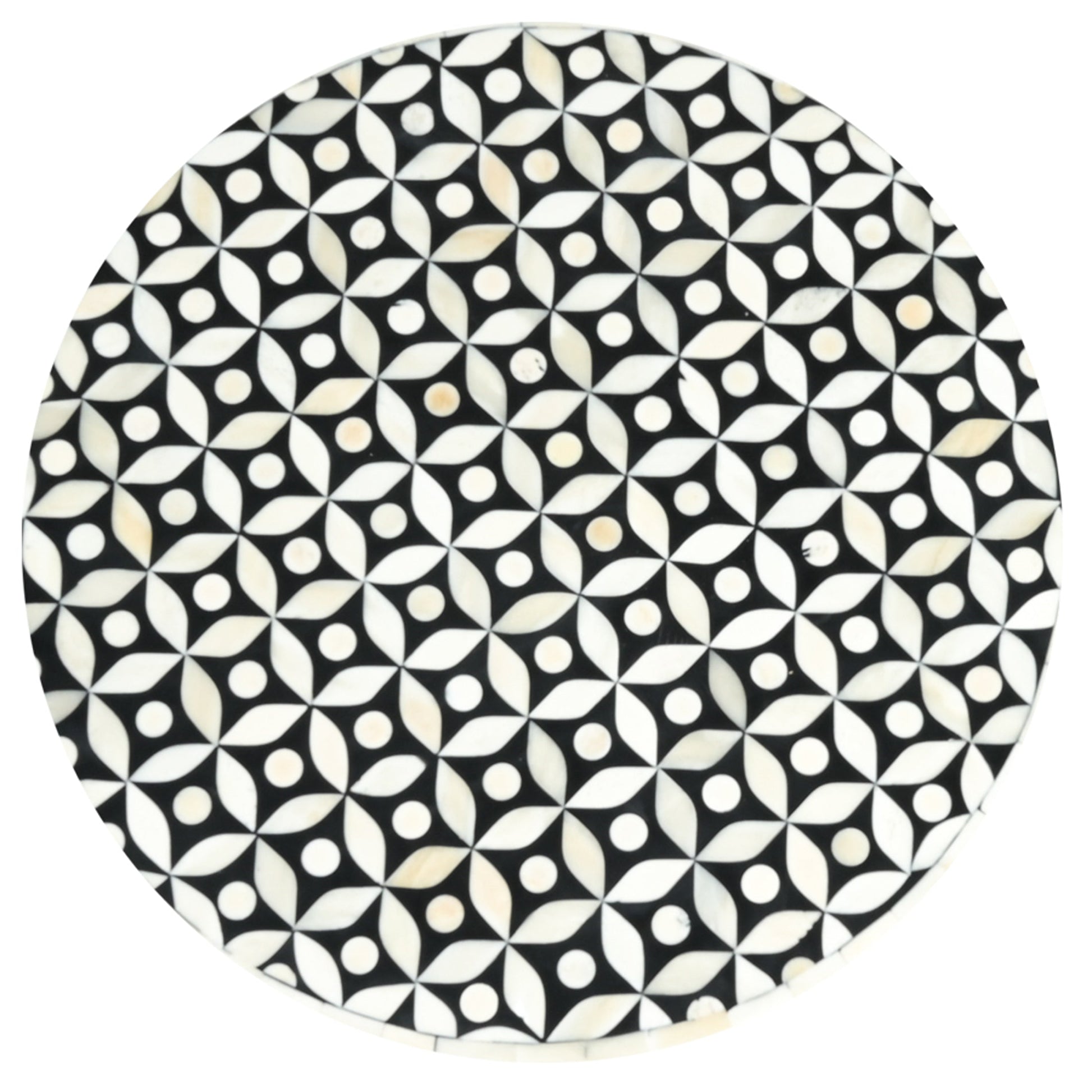 Stuart Bone Inlay Stool