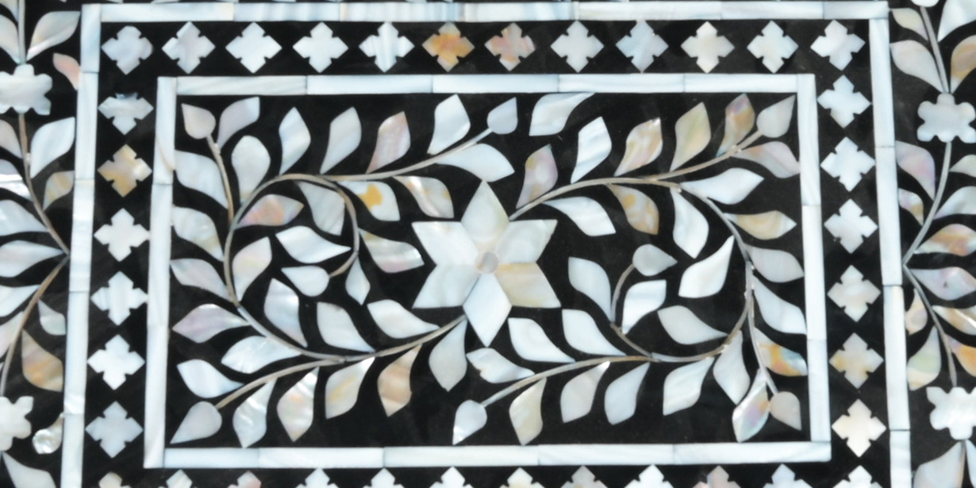 Josh Mother of Pearl Inlay Bedside