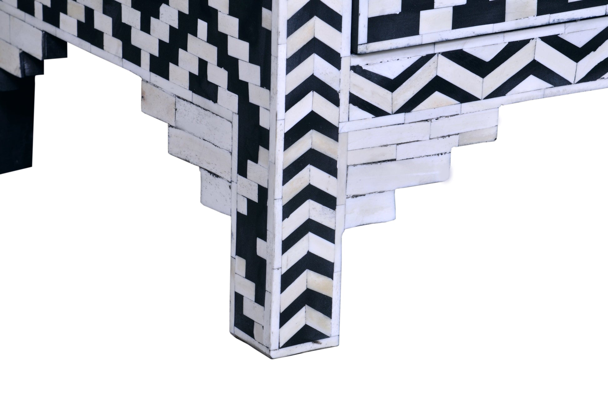 Reva Bone Inlay Chest of Drawer