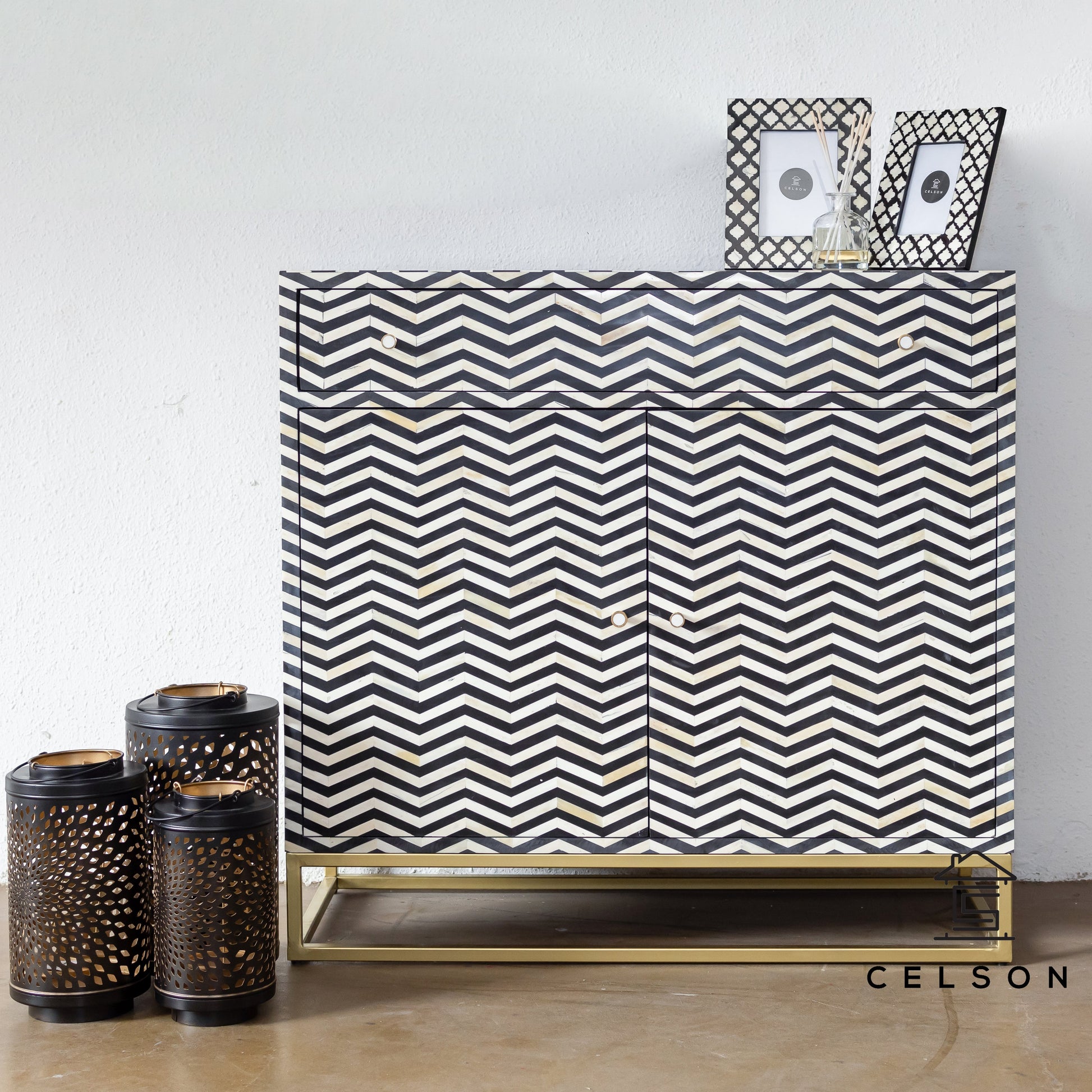 Naina Bone Inlay Chest