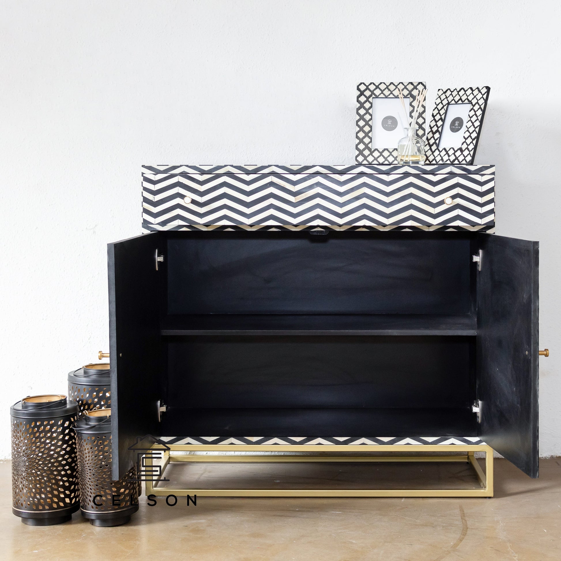 Naina Bone Inlay Chest