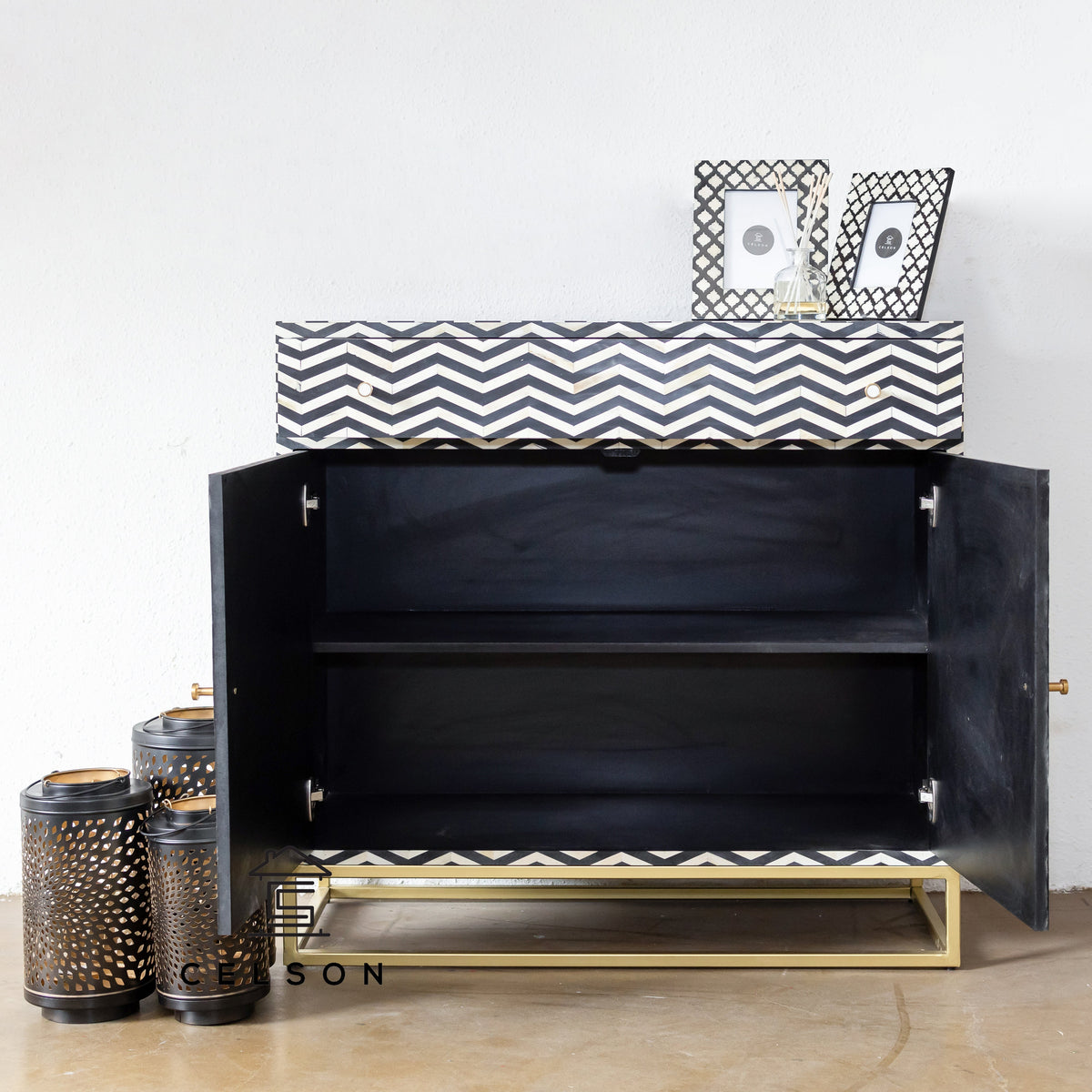 Naina Bone Inlay Chest