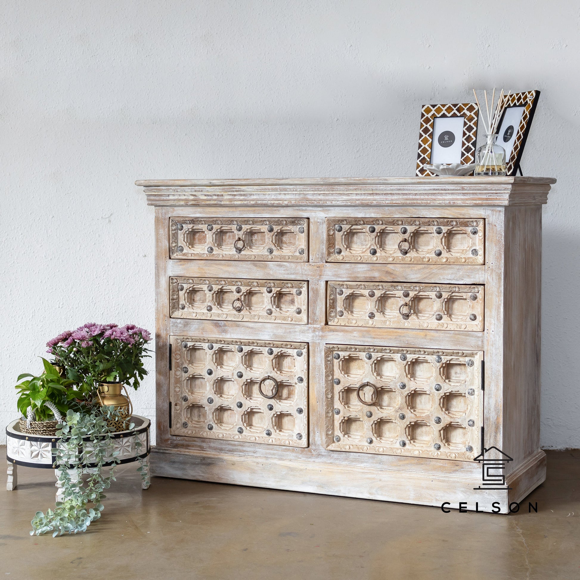 Orian Wooden Chest of Drawer