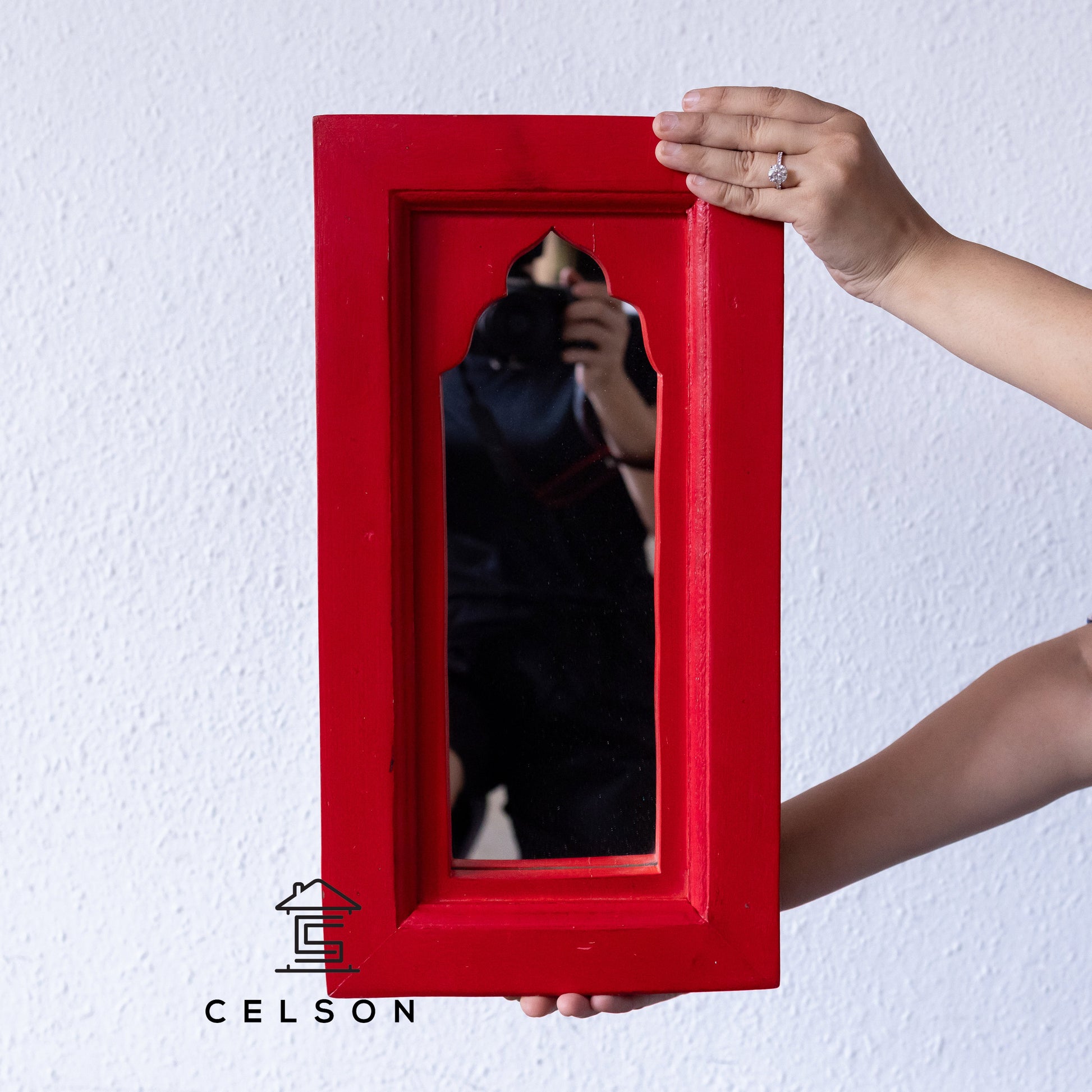 Max Multi Finish Wooden Mirror