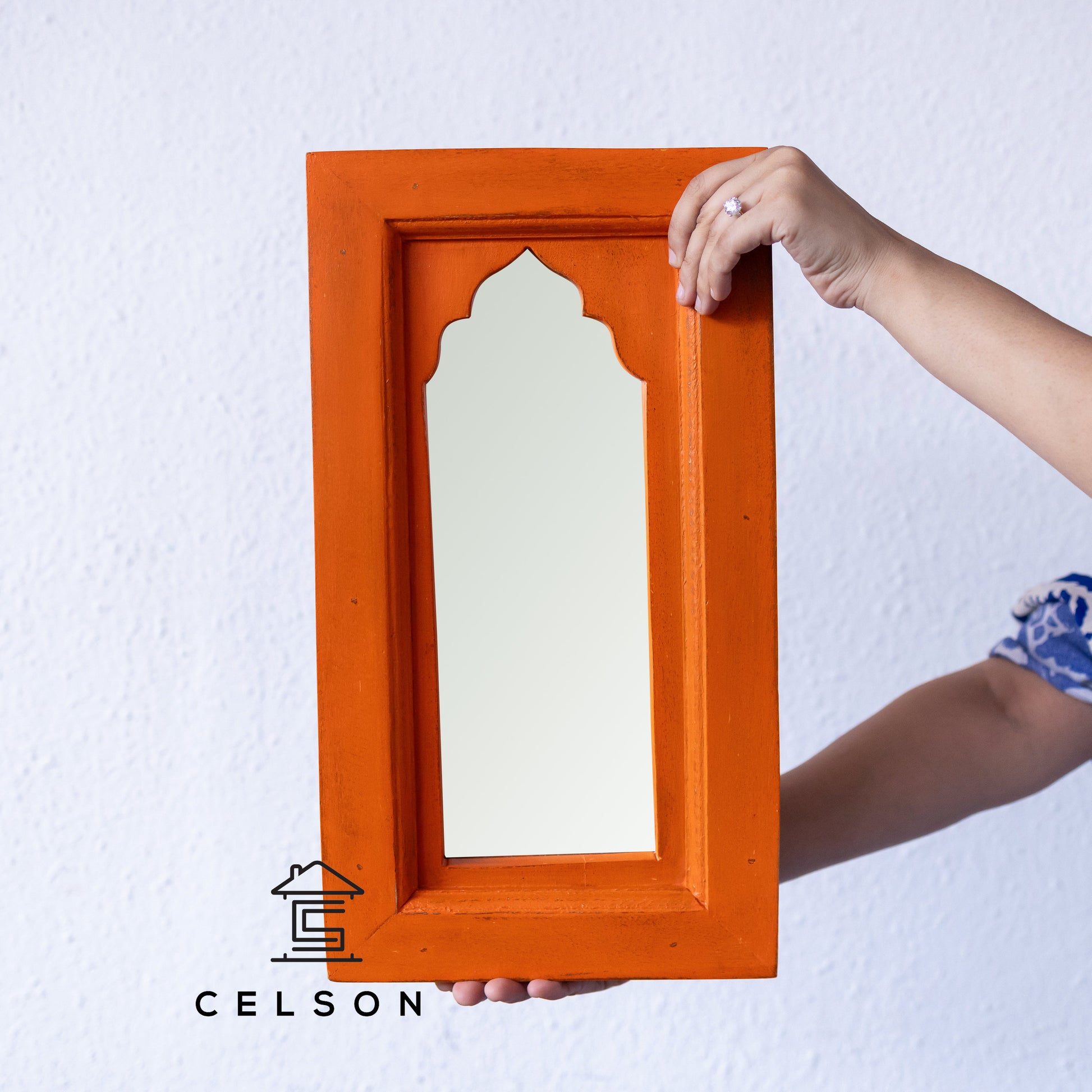 Max Multi Finish Wooden Mirror