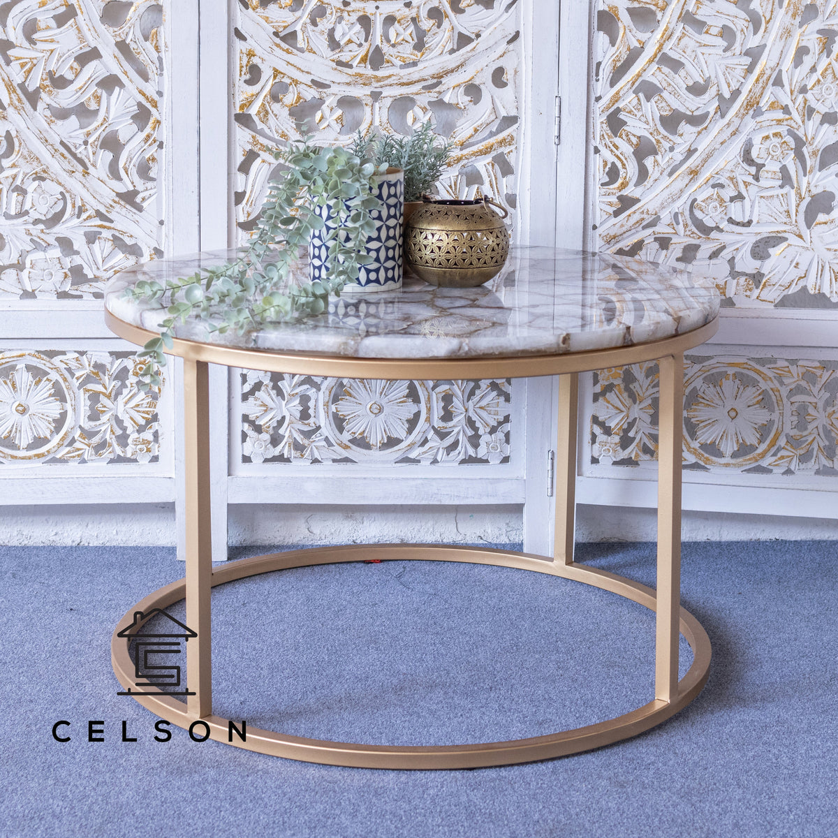 Udaipur Agate Coffee Table