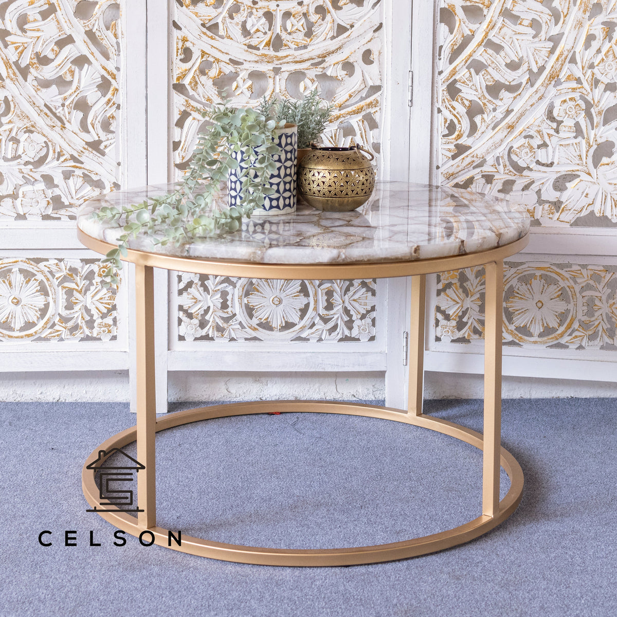 Udaipur Agate Coffee Table