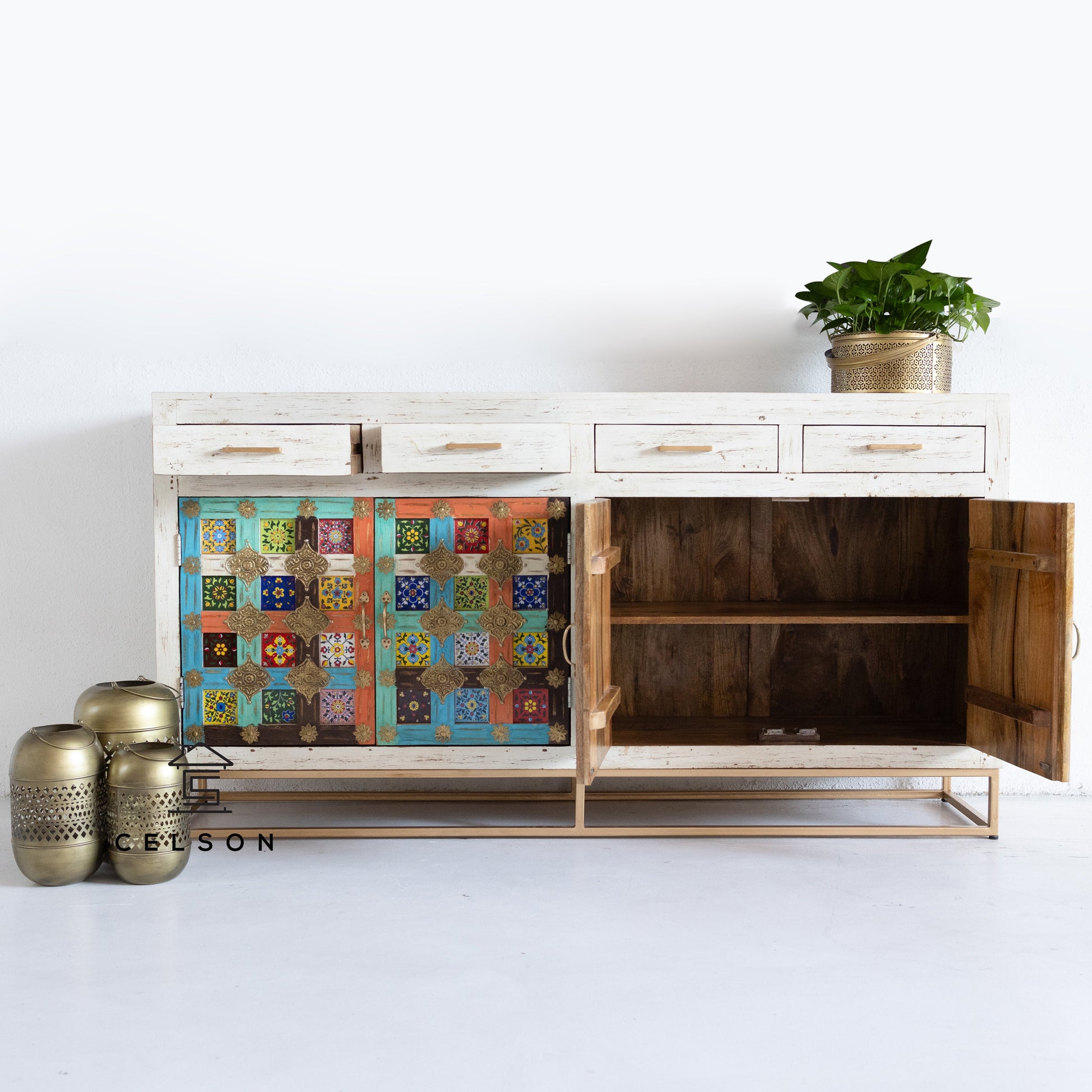 Wiki Multi Color Tile Buffet