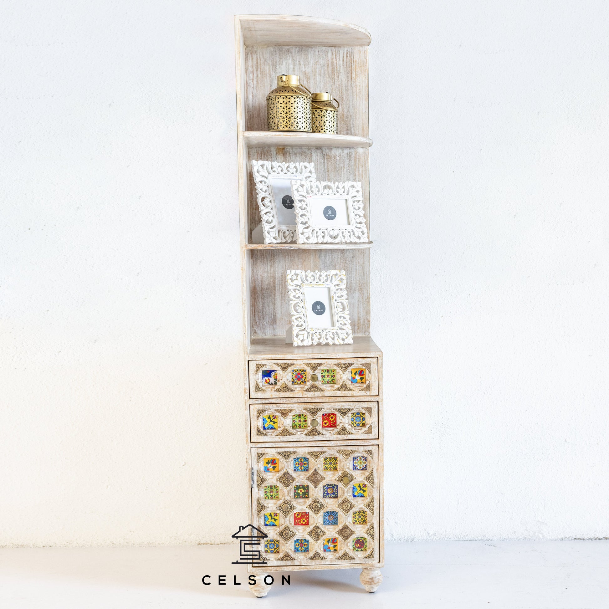 Gemma Wooden Bookshelf