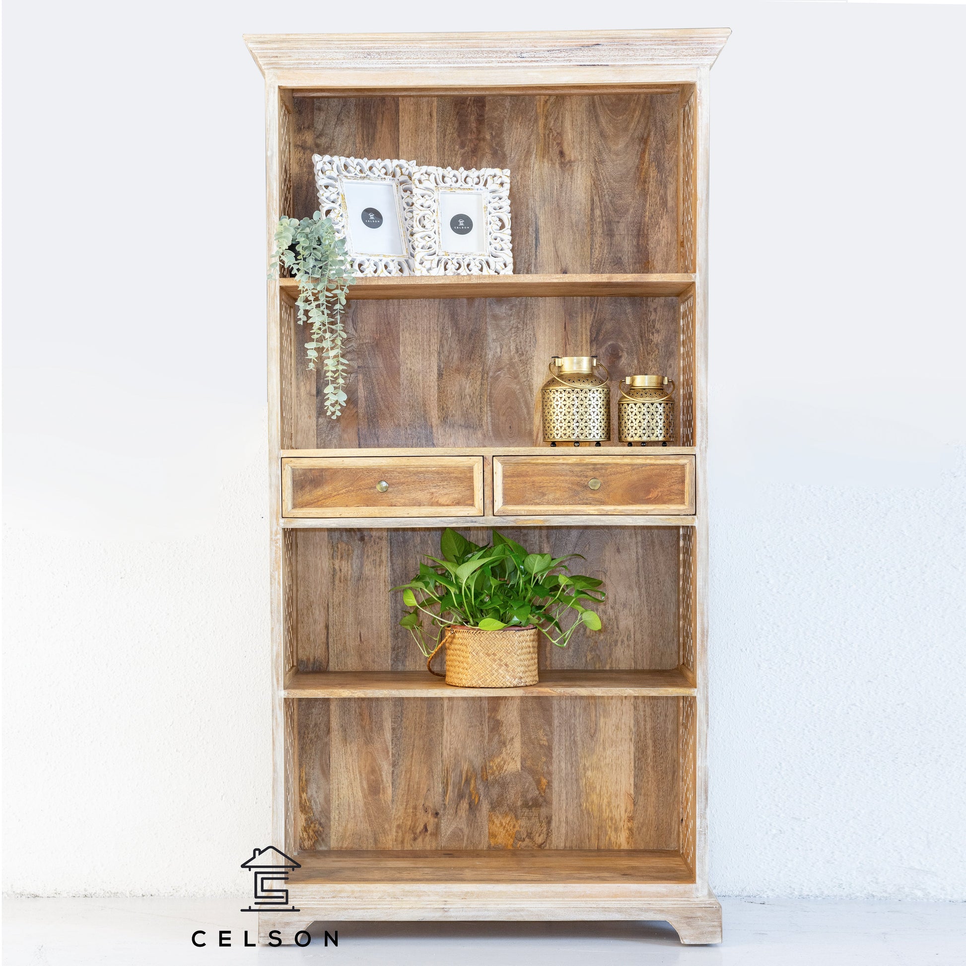 Daniel Carved BookShelf