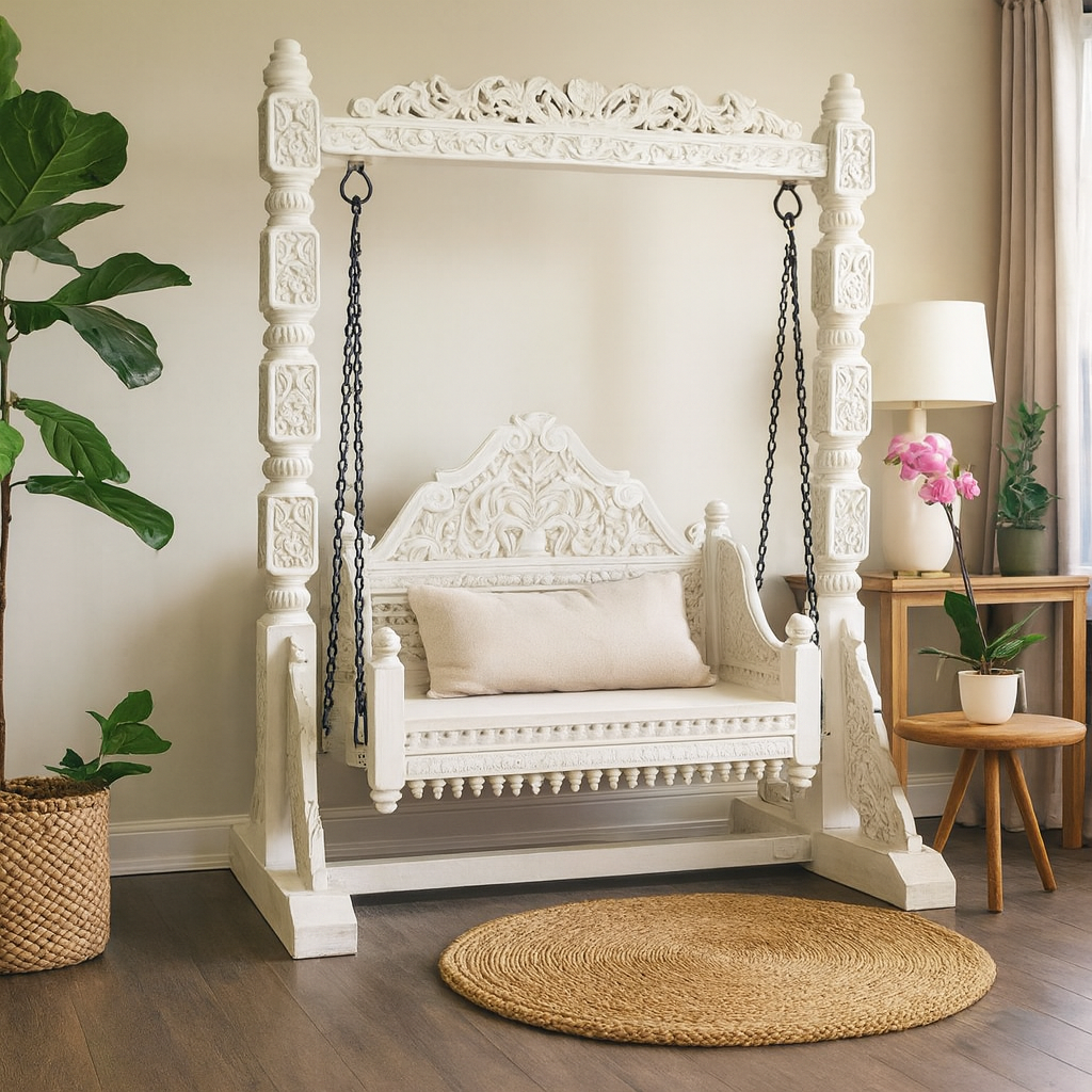 Keshav Carved Swing