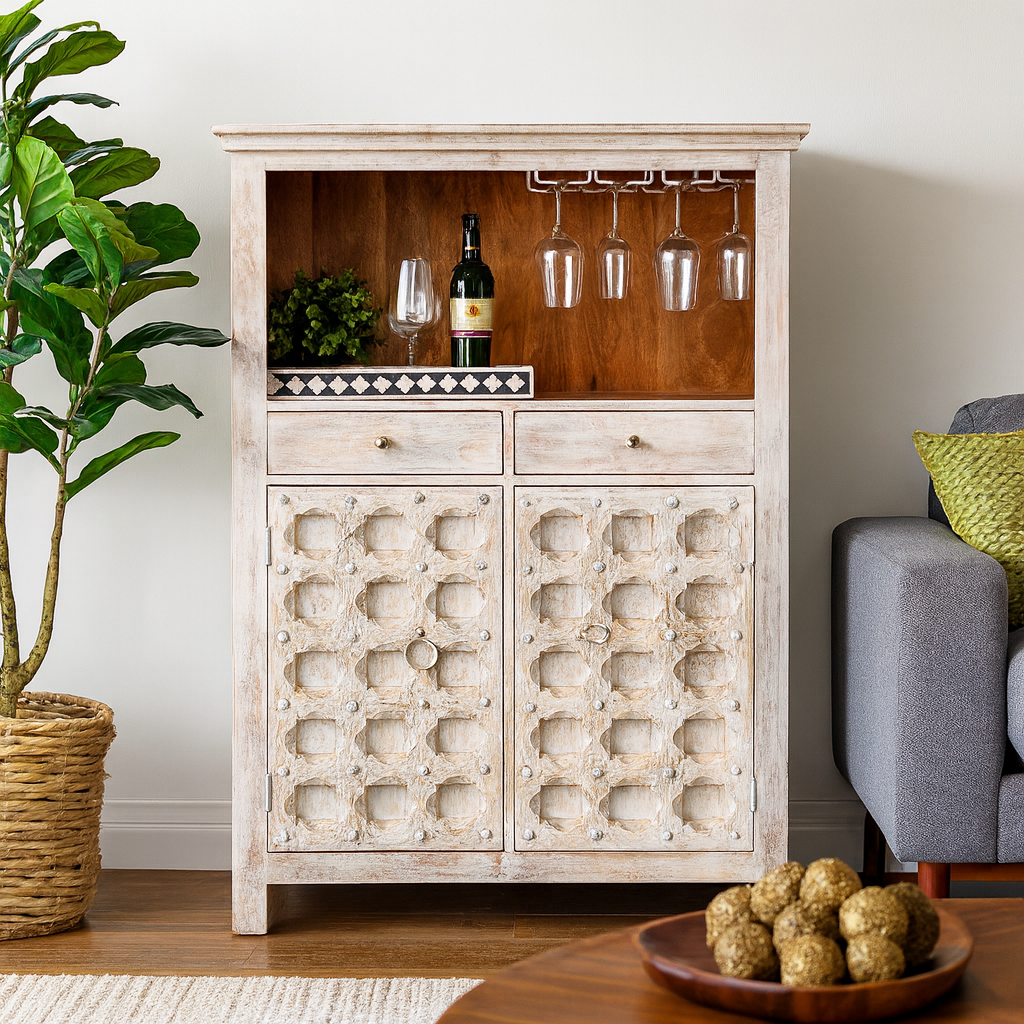 Sion Wooden Bar Counter