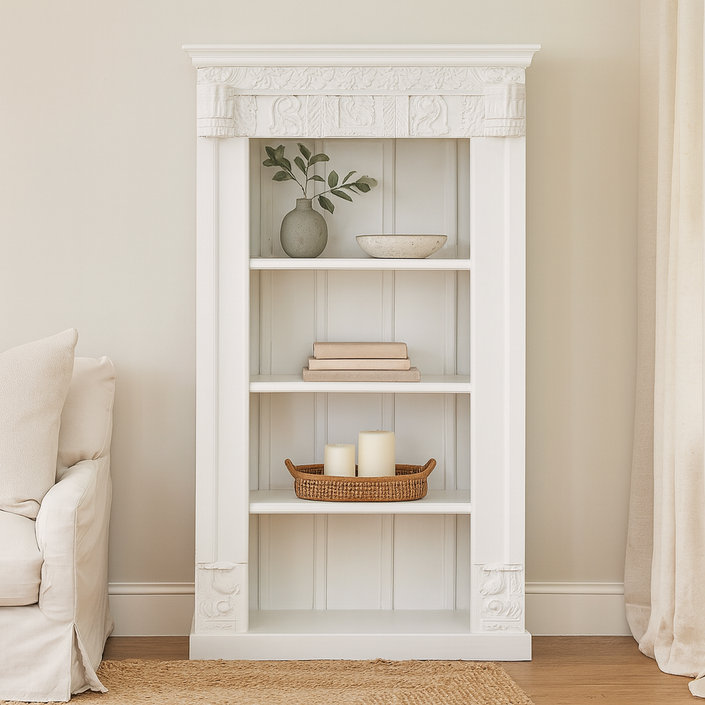 TA Carved Bookshelf