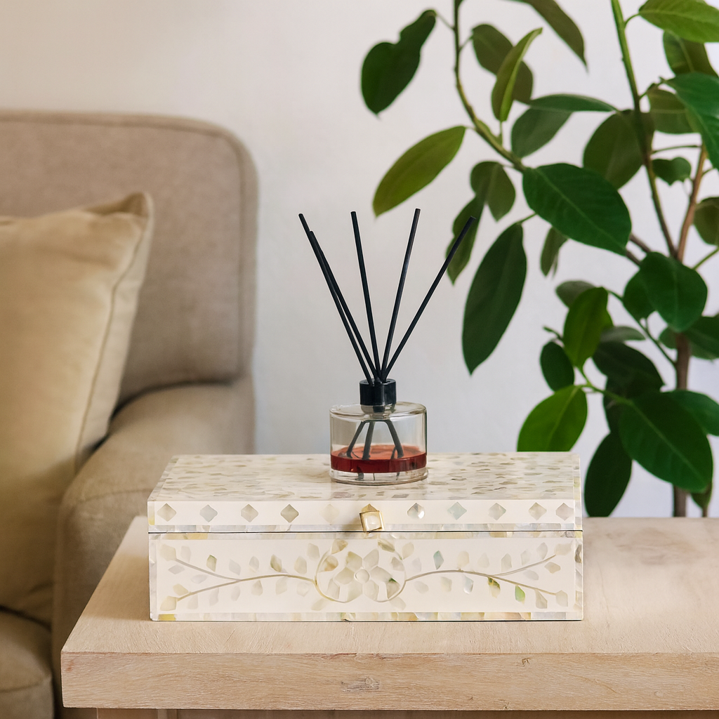 Jaren Mother of Pearl Inlay Box