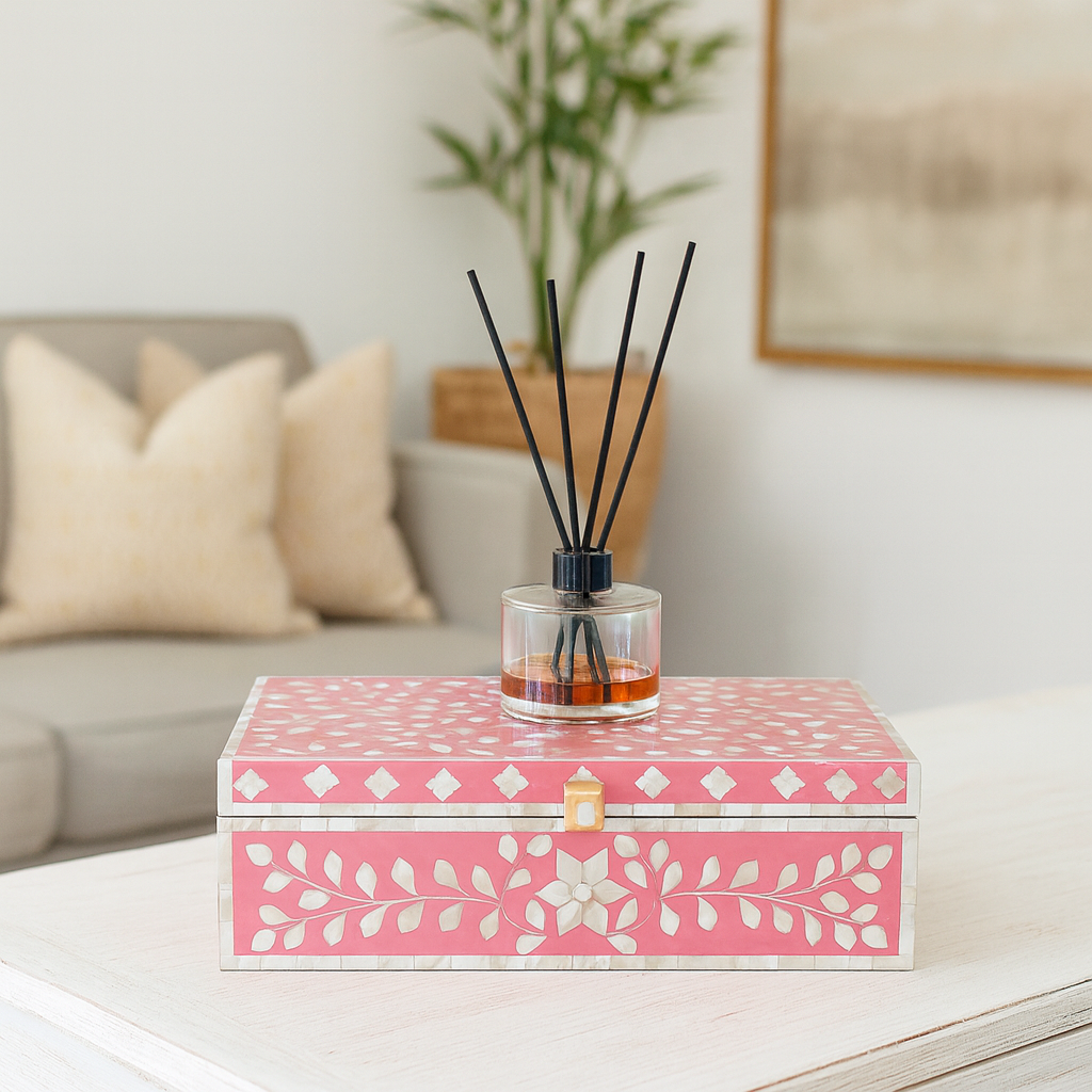 Lily Mother of Pearl Inlay Box