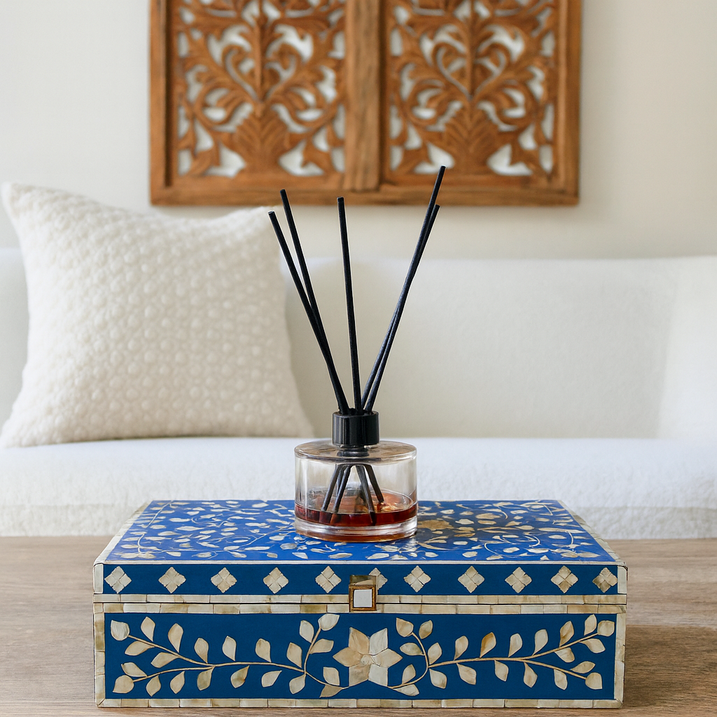 Penne Mother of Pearl Inlay Box